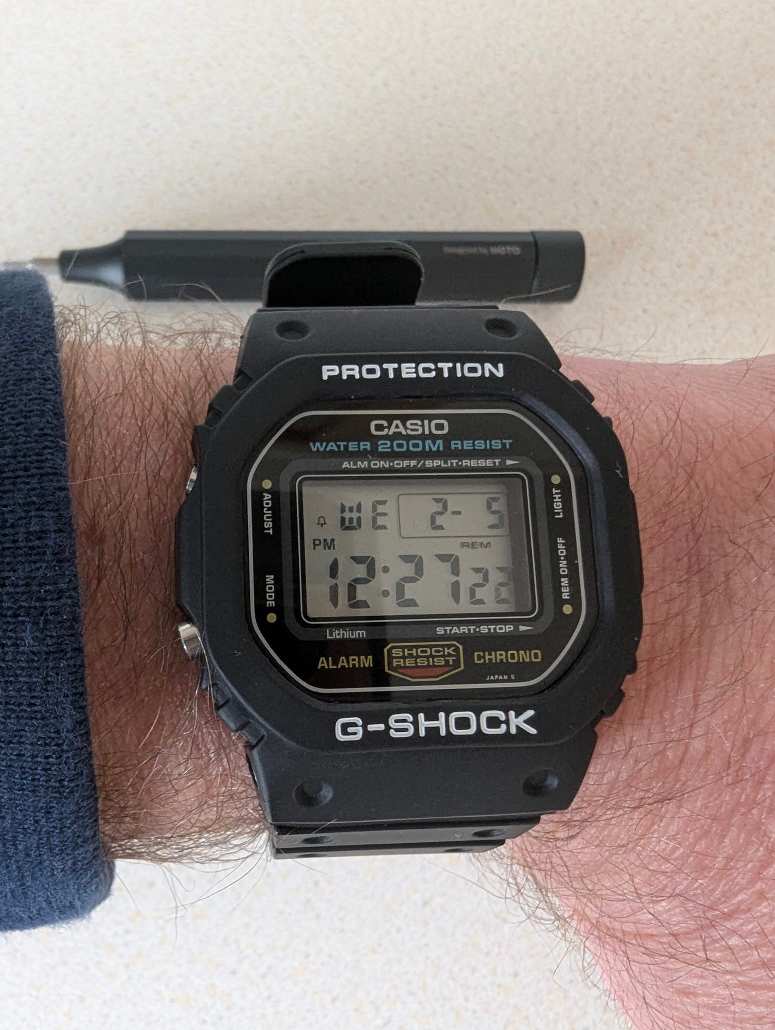 I picked up this DW-5600C-1V from casiold.co.uk. Watch only, no 