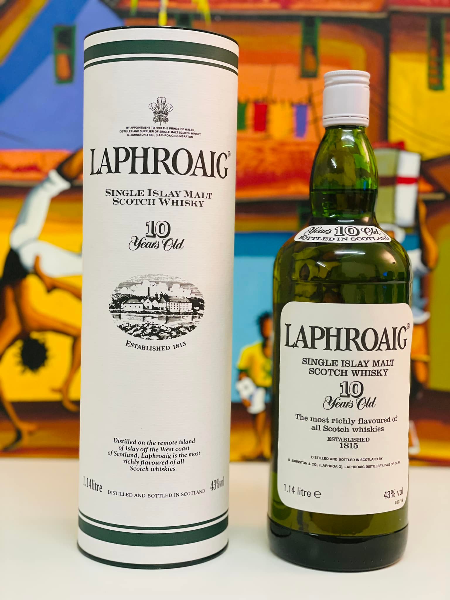 Rare 1995 Laphroaig post royal warrant bottle found at auction