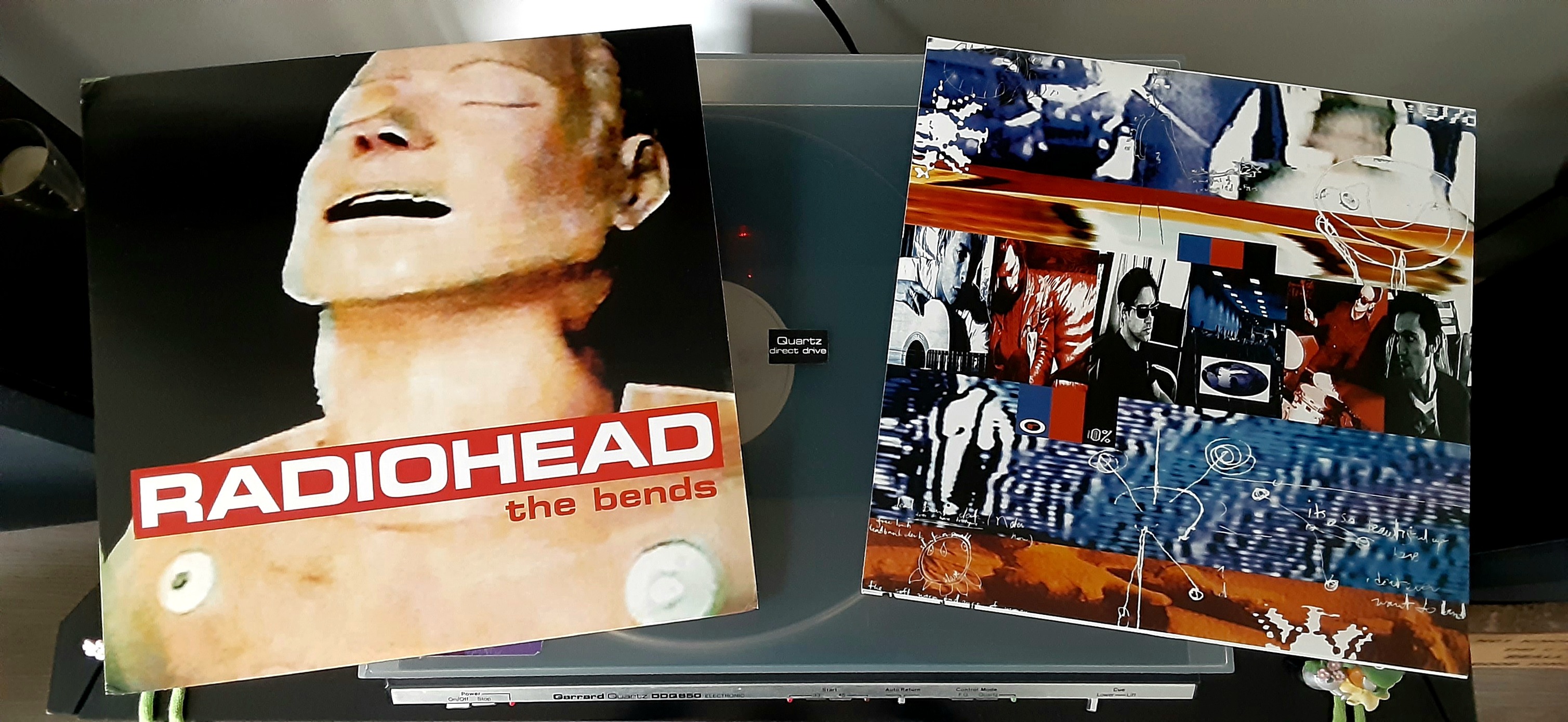Radiohead – The Bends / OK Computer / Kid A – Retro Triple CD Wall