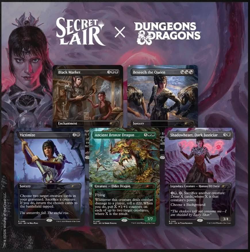 MTG: secret lair (Time Sieve) -2days @mtgsecretlair