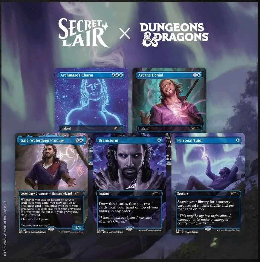 MTG: secret lair (Time Sieve) -2days @mtgsecretlair