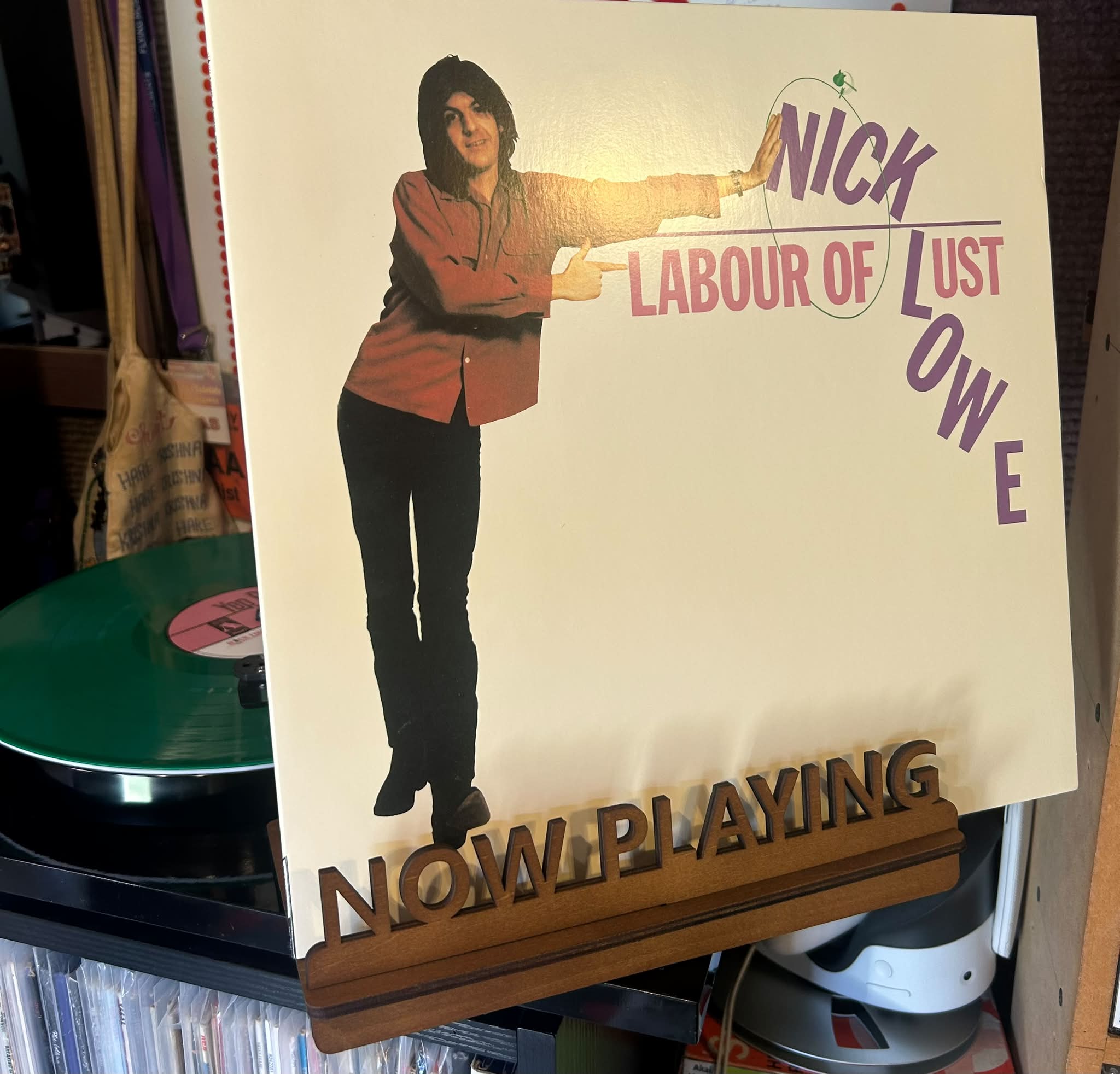 Nick Lowe Labour of Lust Yep-roc Reissue on Standard Vinyl