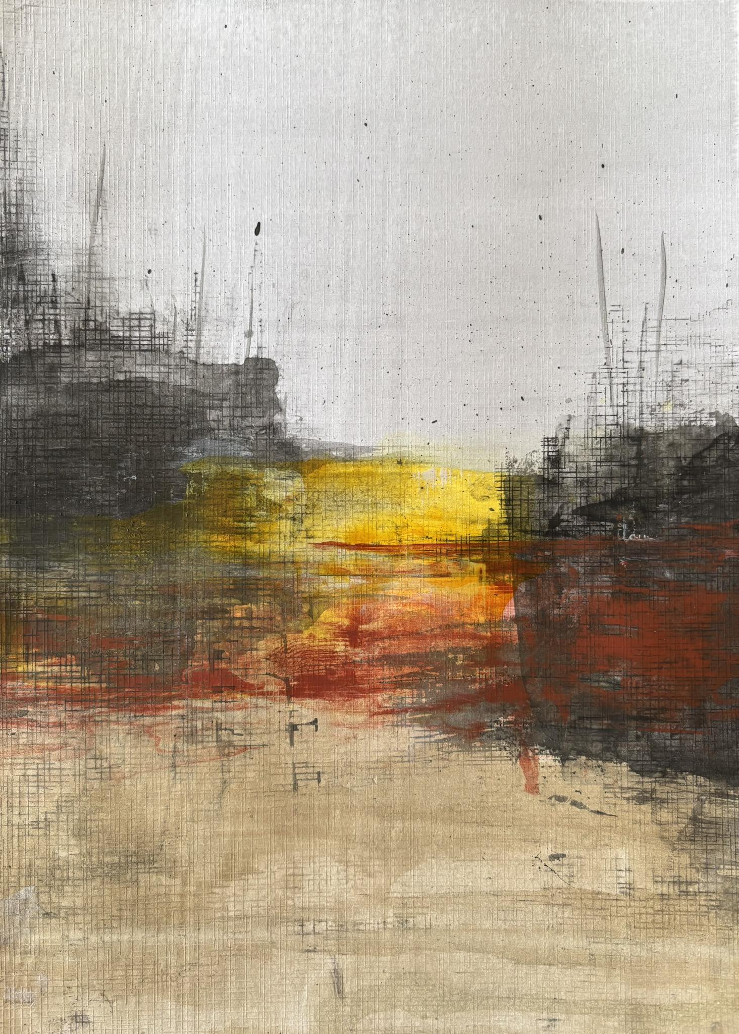 現代アート Words M.Asano VI/X 額付き 現代アート Words M.Asano VI/X