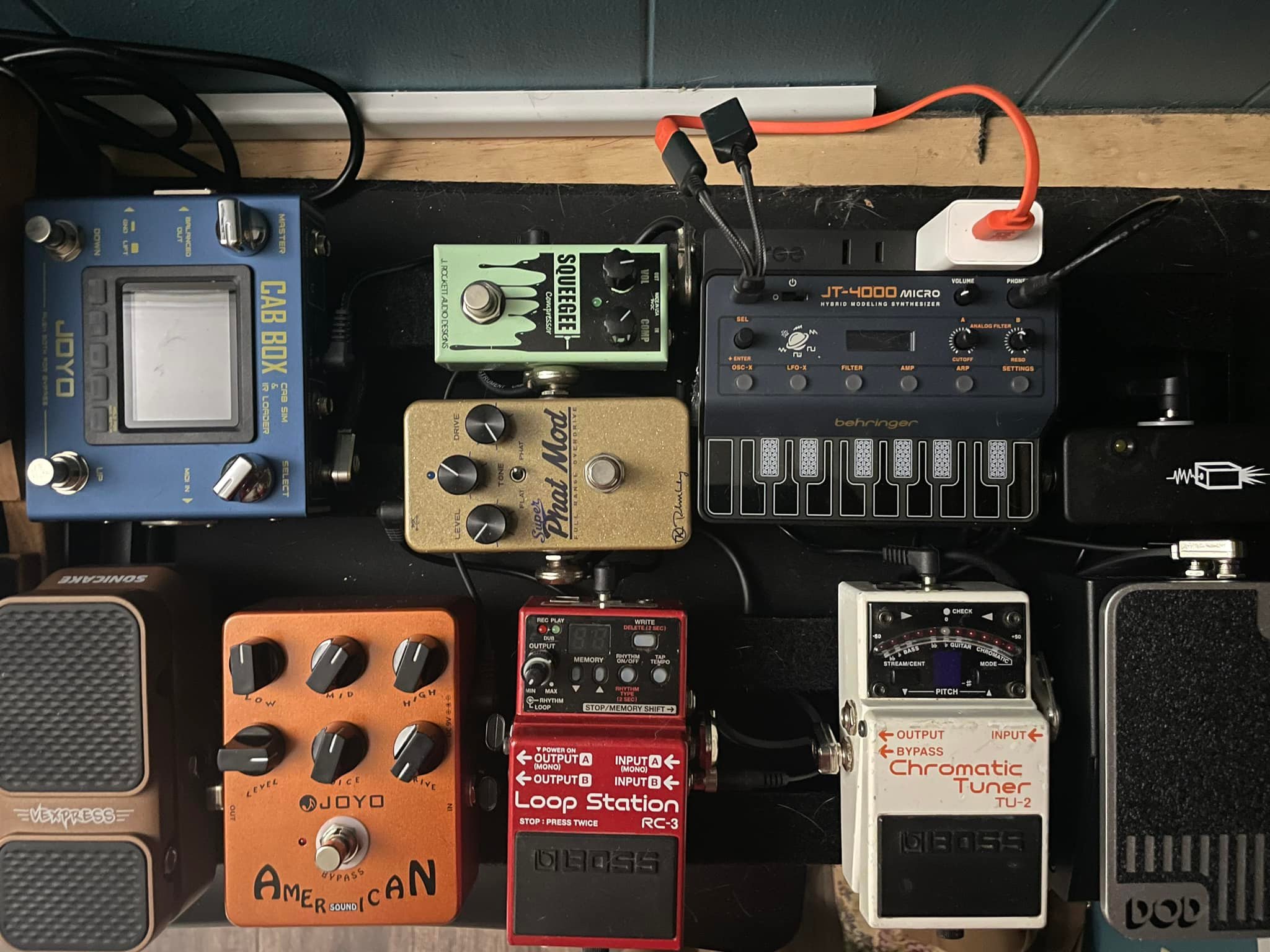 ProAnalog Dual Drive on my pedalboard