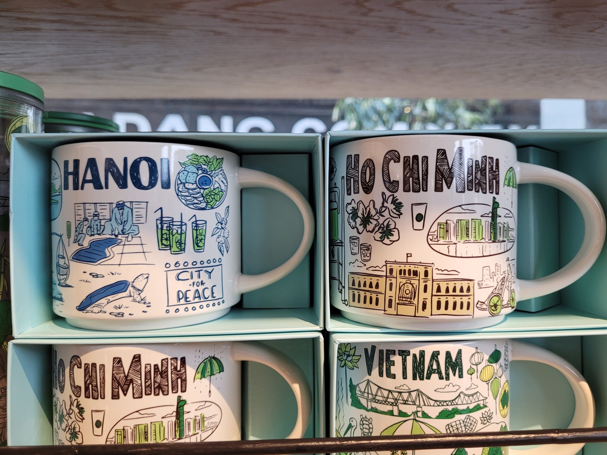 Starbucks new collection. Thailand Exclusive Benjarong Collection