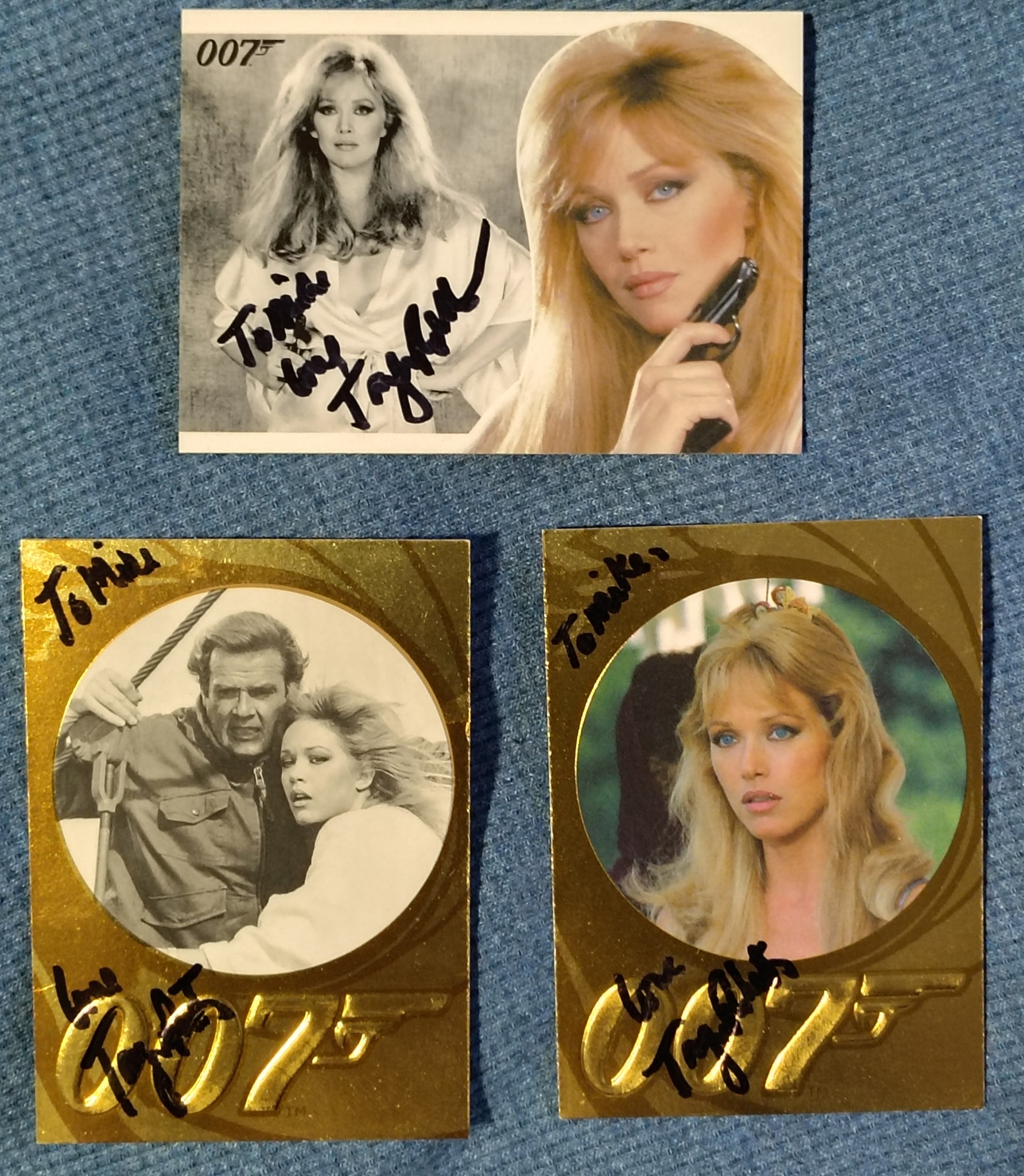 A View to a Kill 40th anniversary with Tanya Roberts signed
