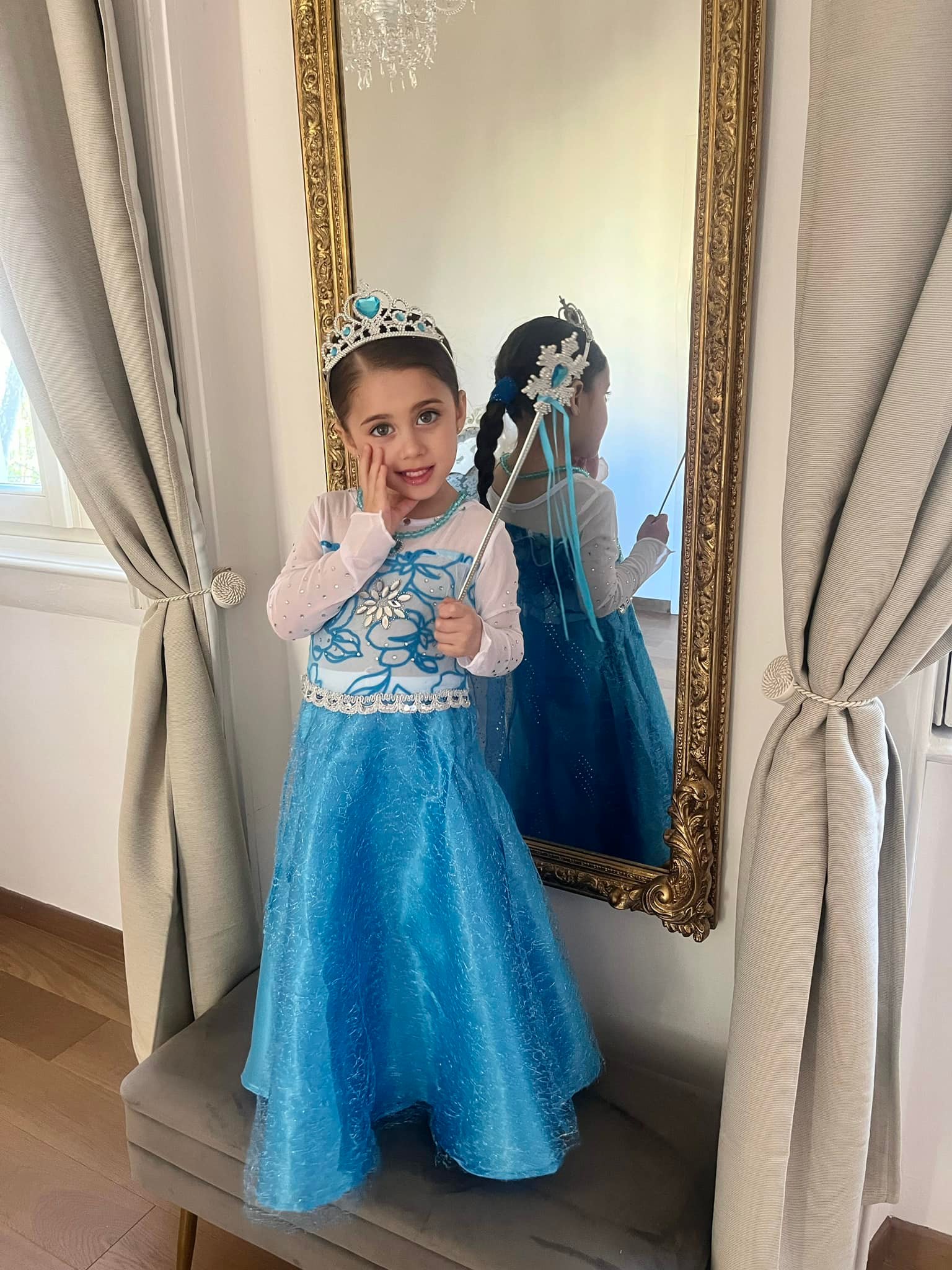 frozen themed birthday dress party for one of Aryas classmates! ❄️⛄️💙 Color:Pastel Blue Created for Christmas portraits Winter Formal Gowns HOW TO STYLE 90'S