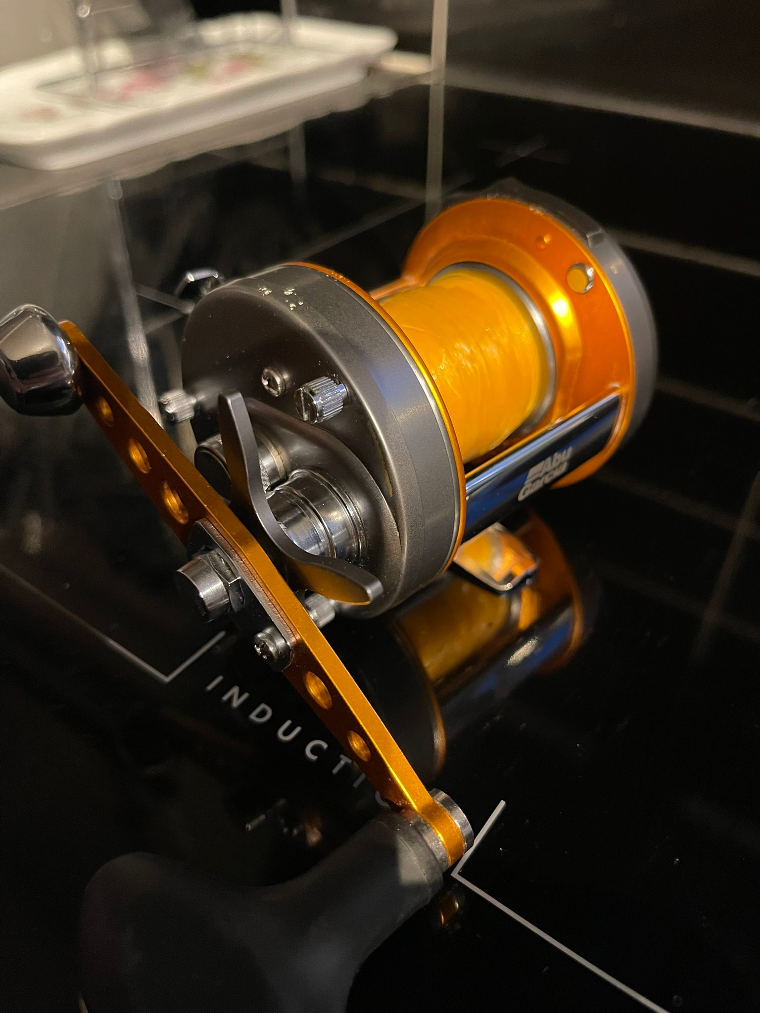 abu garcia 7000 reel for sale CS-7000 Ambassadeur CS ProRocket Round BaitCast Reel, RH, 2BB + 1RB reverse bearing How to spool a Color:Carbon #AbuGarcia