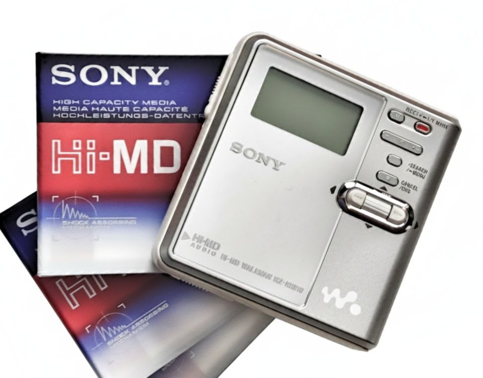 Sony MZ-RH910 Hi-MD recorder and disc compatibility