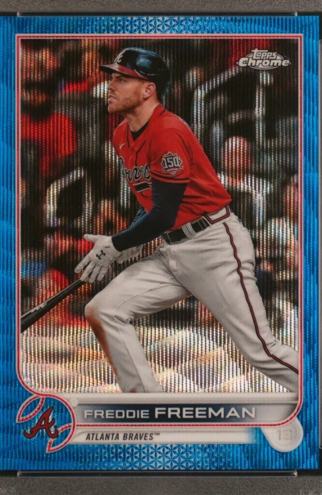 Seeking 2022 Topps Chrome Freddie Freeman superfractor and 2021