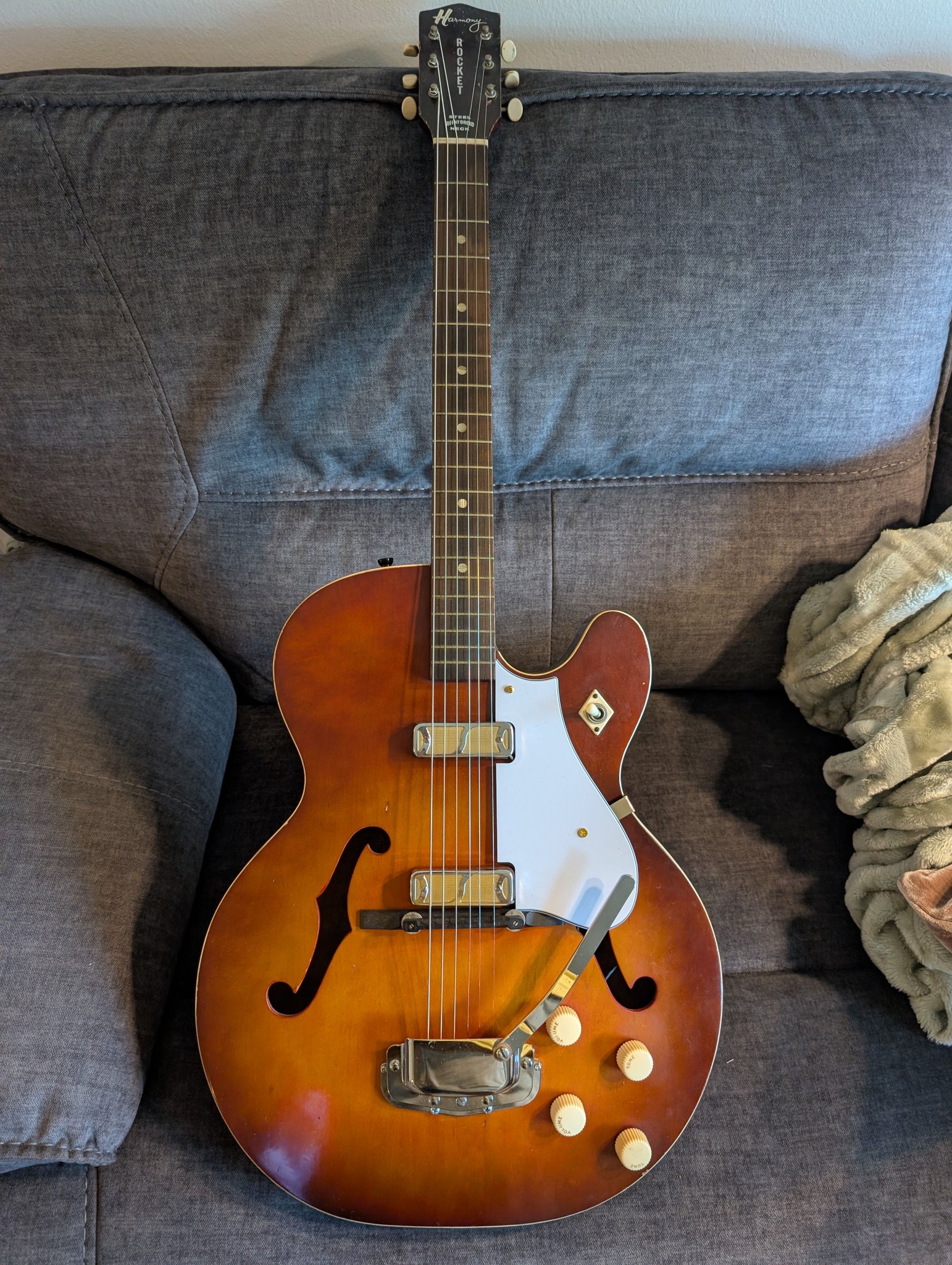 1967 Harmony Rocket 2 guitar for sale