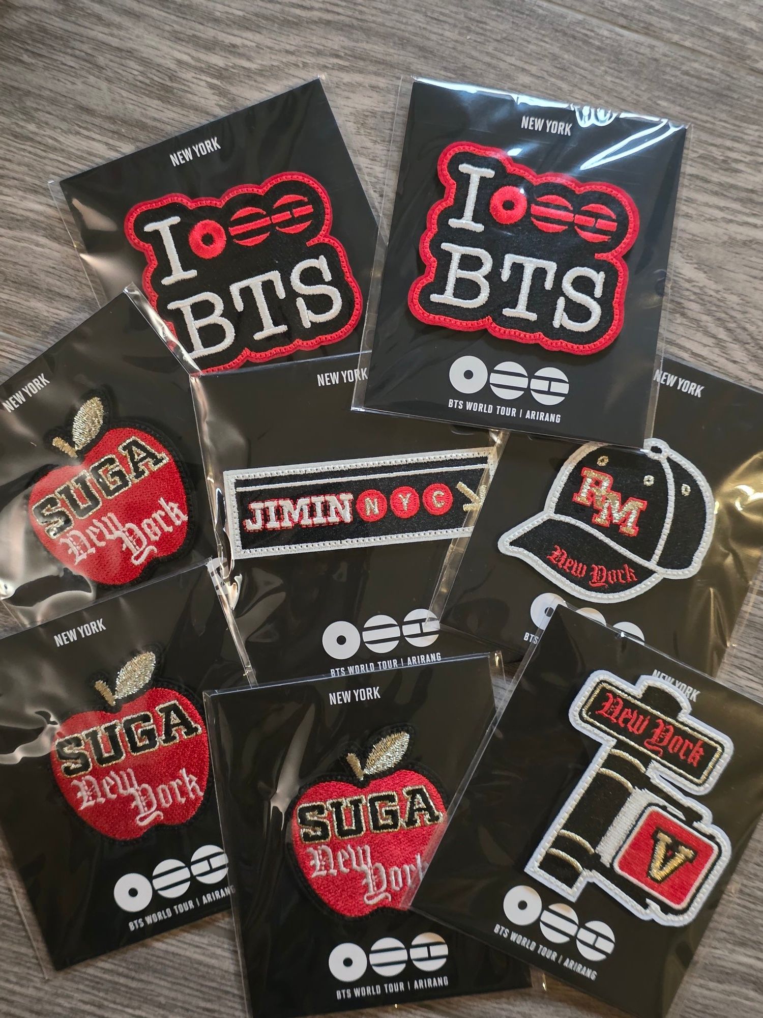 BTS patch clip trade: Looking for Las Vegas, NV RM or Jimin