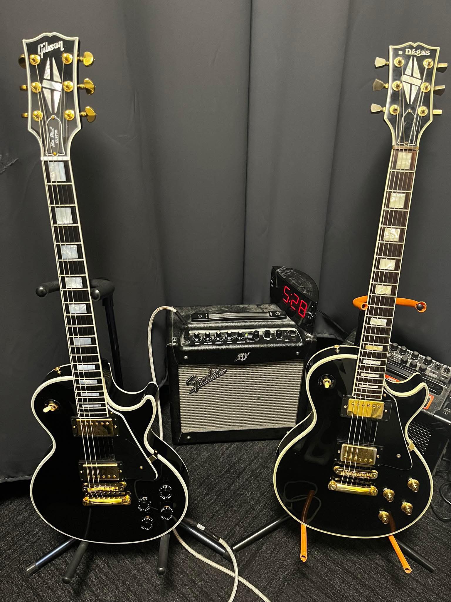El Degas guitar collection started in 1972