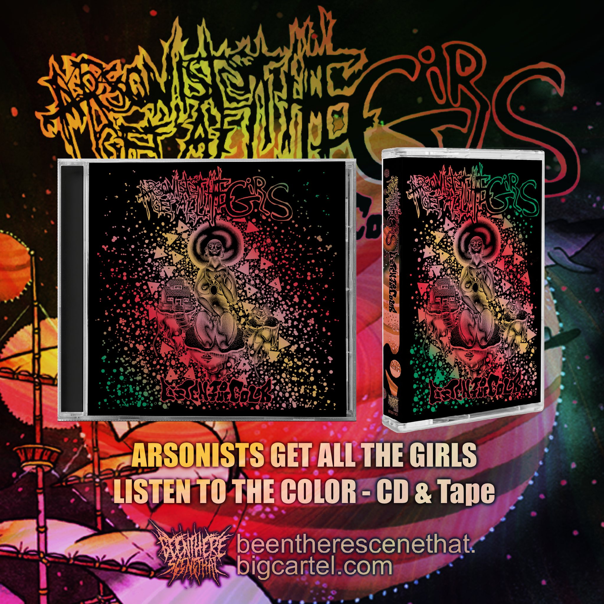 Arsonists Get All The Girls last album Listen To The Color