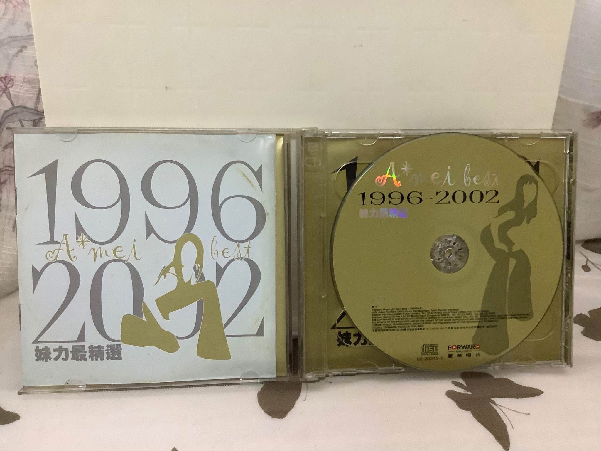 CDJ0948 A Mei Best 1996-2002妹力最精選2CDRM80 妹力四射1998張惠妹 