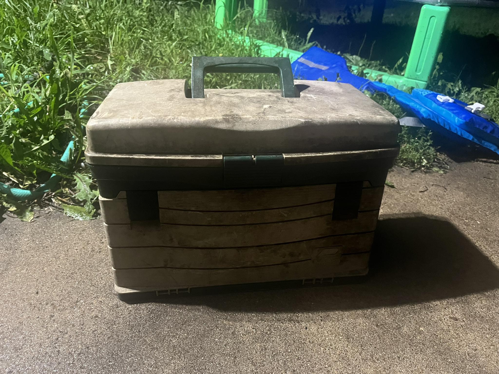 found tackle box Plano Guide Series Tray GraphiteSandstone 613403 Built to Last . Tackle Boxes Used Fishing Stuff