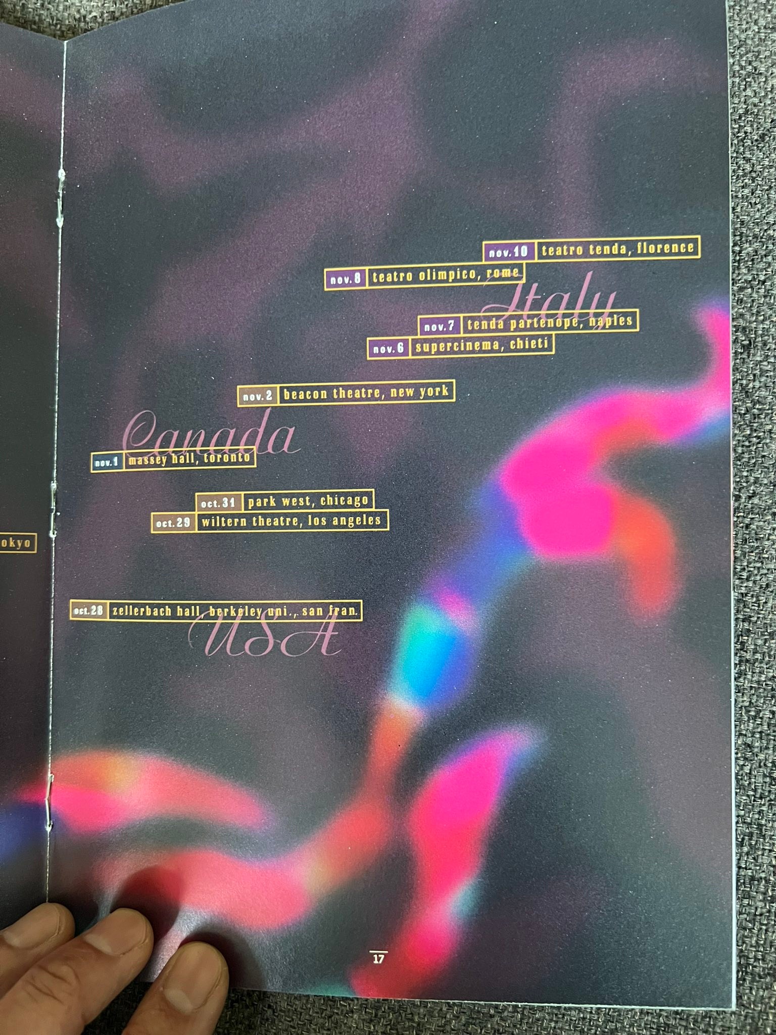 SADE, a pic from the 1993 Love Deluxe World Tour Concert Program
