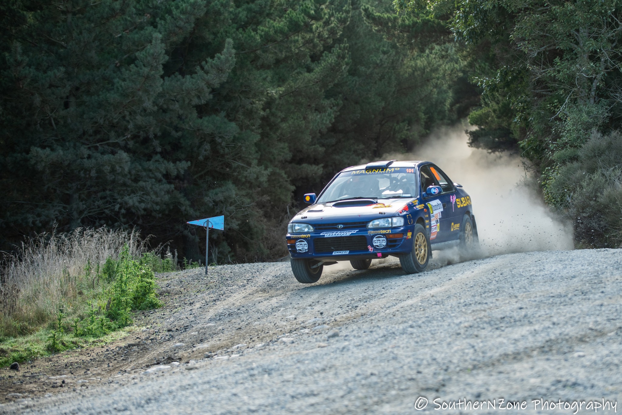Tim Smith Rallying