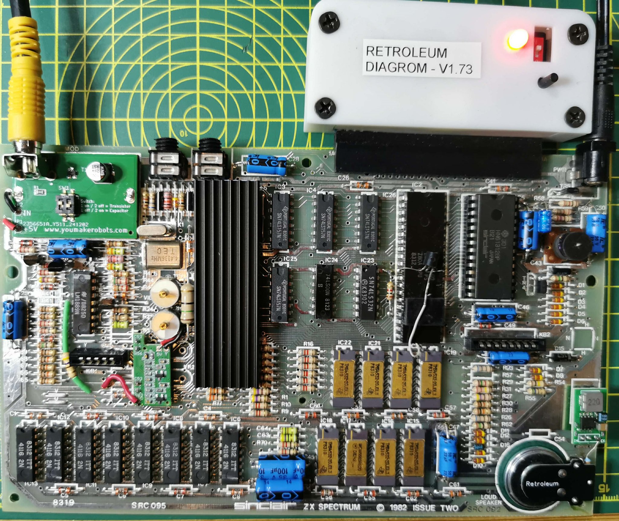 High Quality High Jump DVD セット ZX Spectrum Issue 2 board modification with VR1, VR2 mod