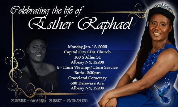Ruth Love - In loving memory of Esther Raphael 💙, we... | Facebook