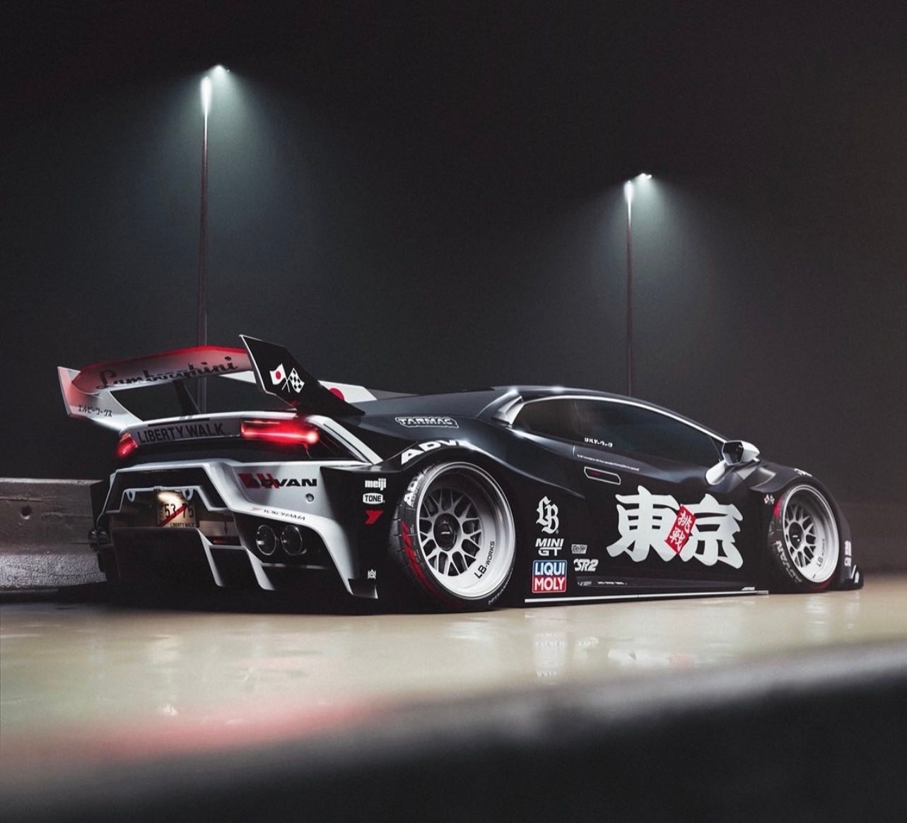 LB-Silhouette WORKS Lamborghini HURACAN GT original livery by 