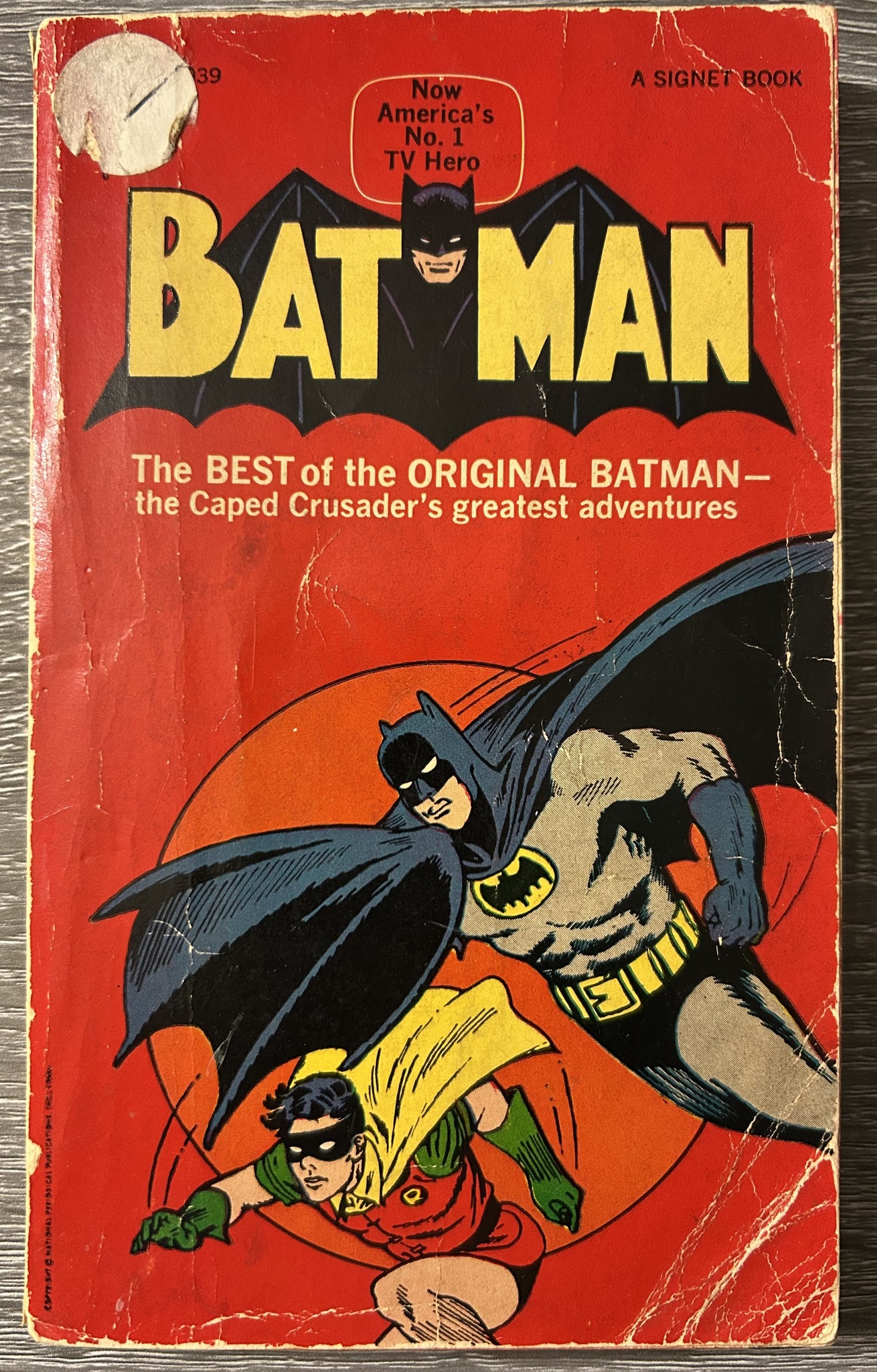 Vintage Batman Comic Book Reprints from 1966