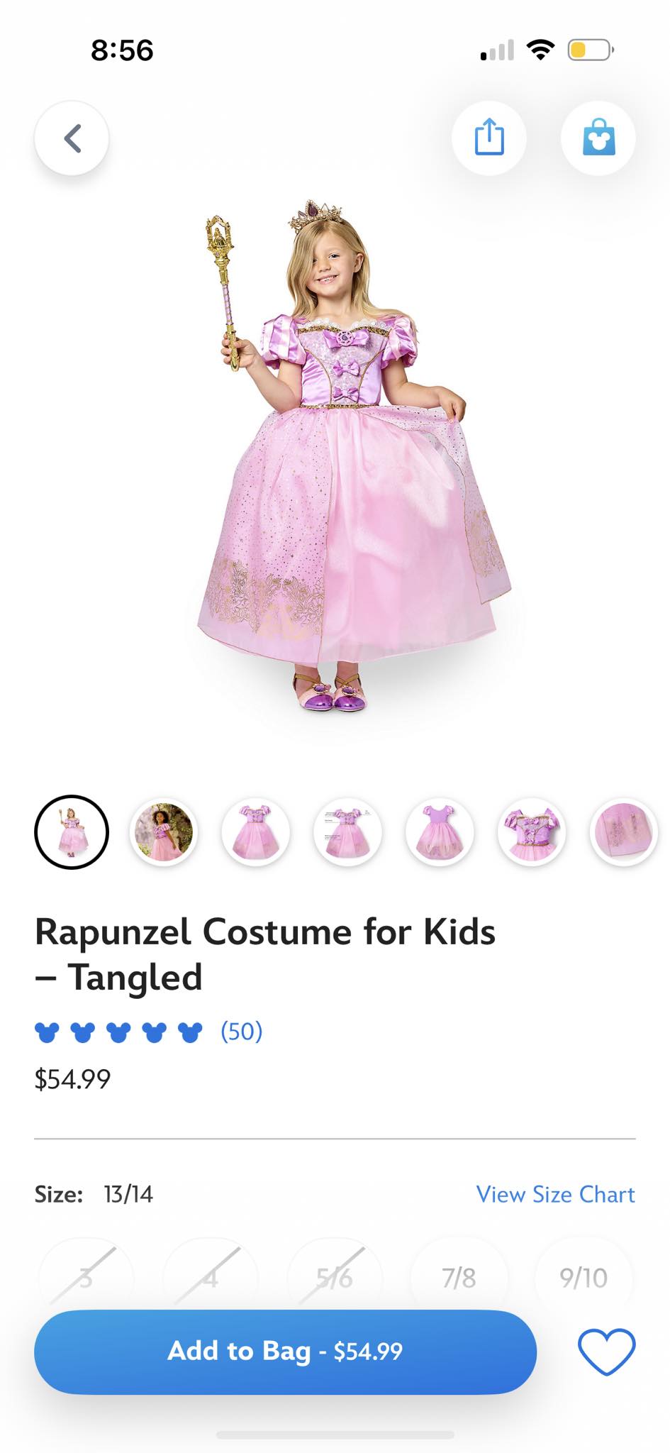 disney store rapunzel dress Official Costume for Kids, Tangled, Disney Princess Dressing Up Outfit, Party Halloween Cosplay Fancy Features Puff Sleeves and Glittering 3 Layered Skirts Let down your hair while wearing our radiant Rapunzel costume I finally see the light
