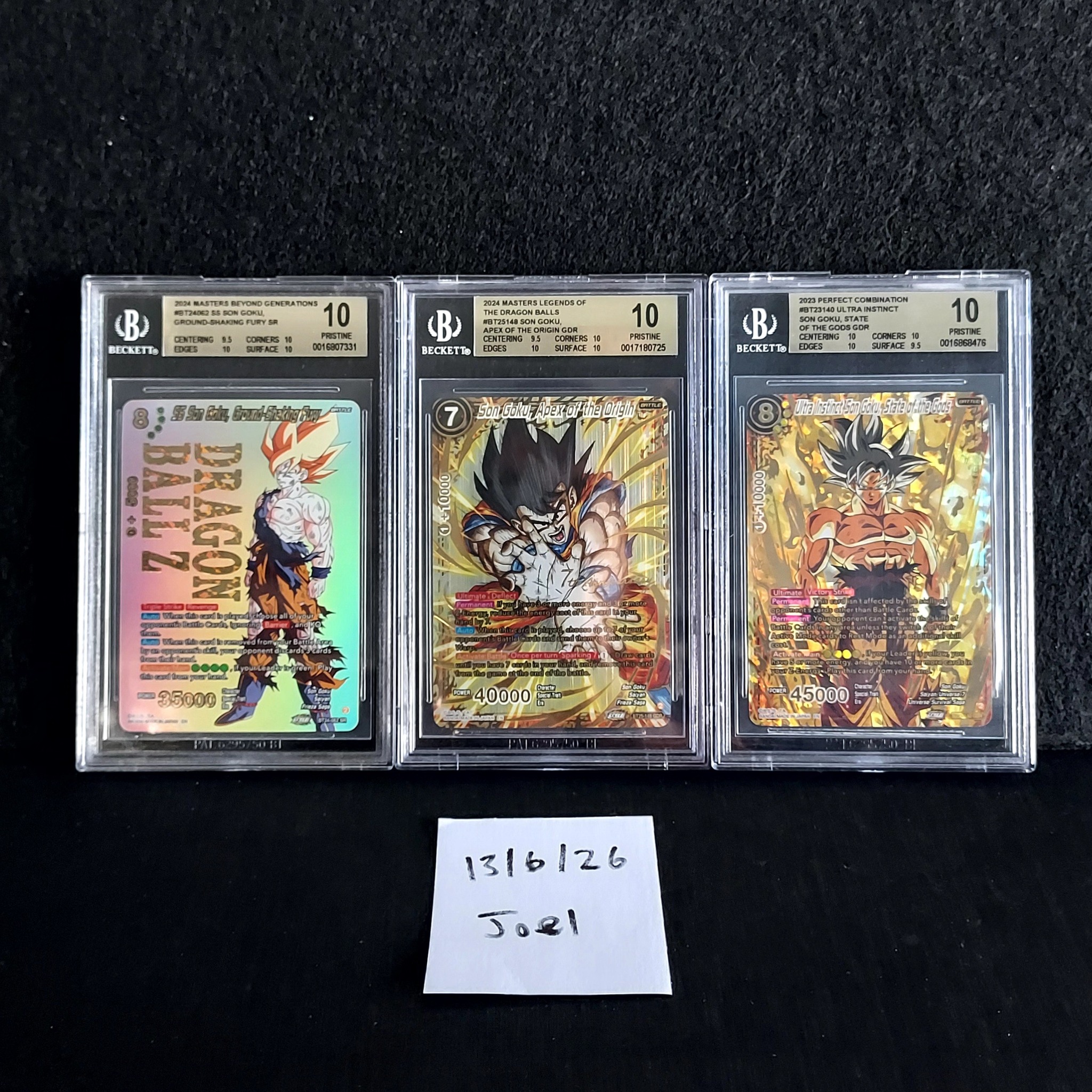 BT22-140 God Rare Gogeta card for sale