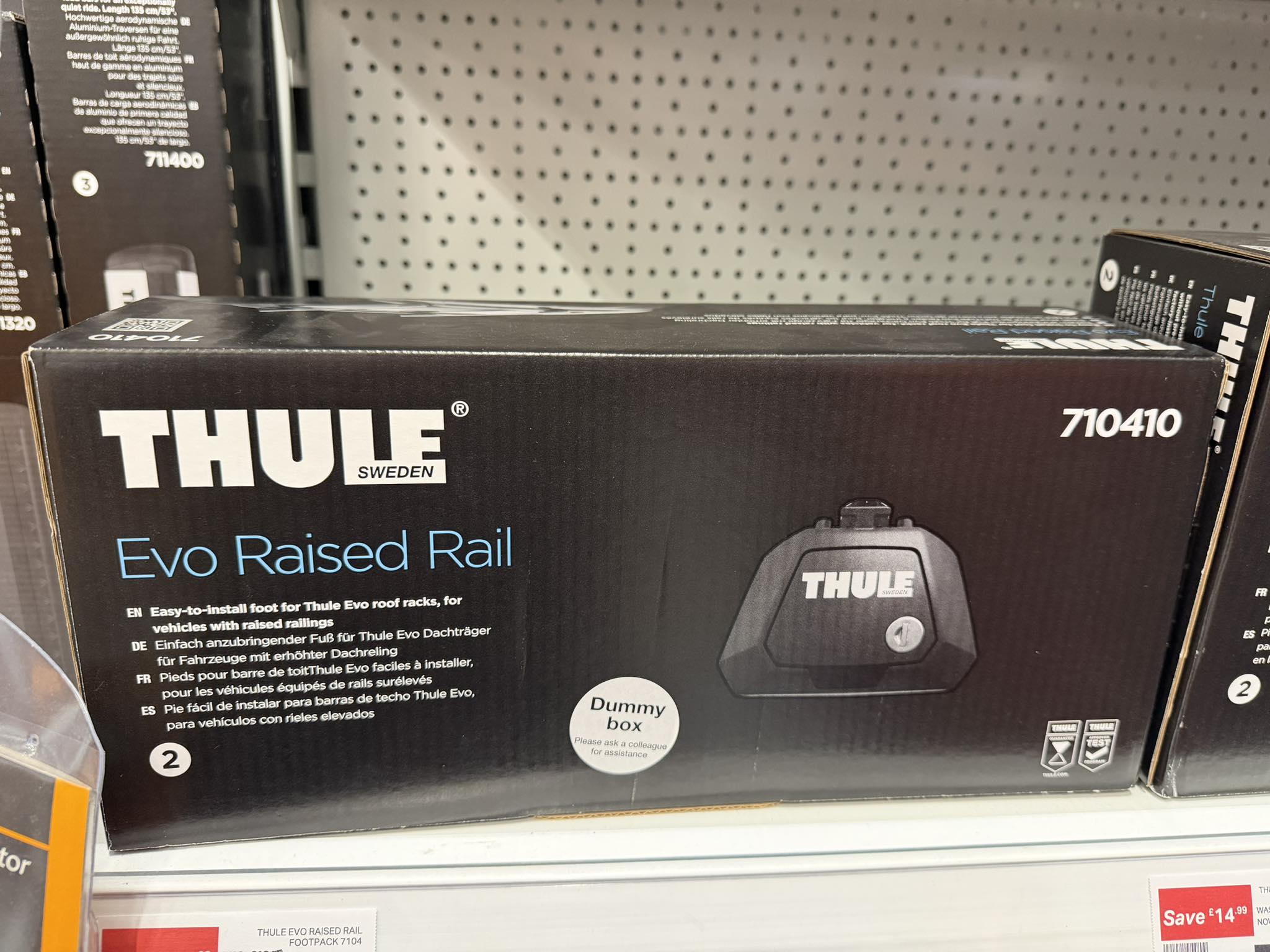 Can anyone please confirm which Thule roof rack feet are required 