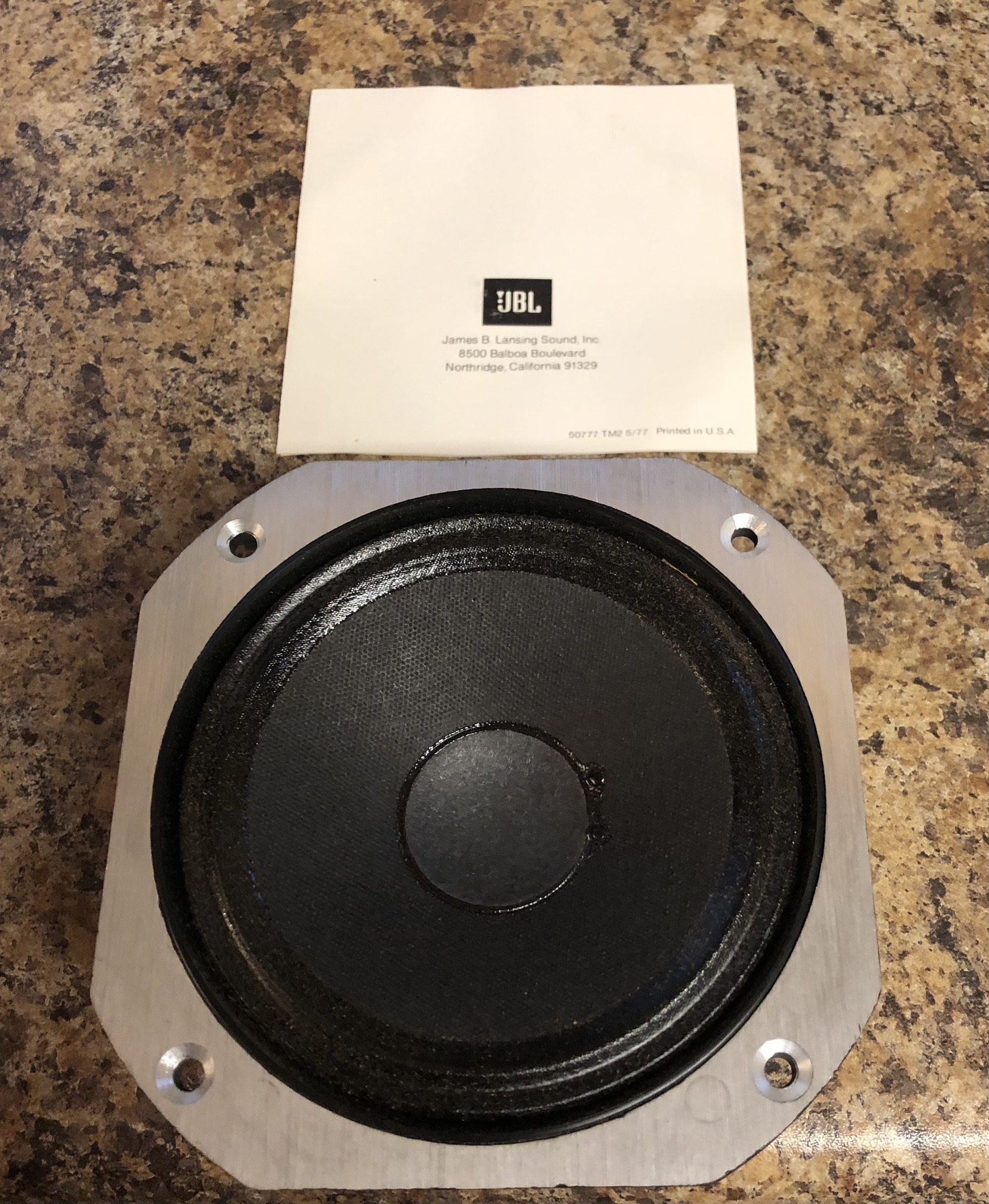 I have a NOS JBL LE5-9 Speaker new in its box if anyone is in need