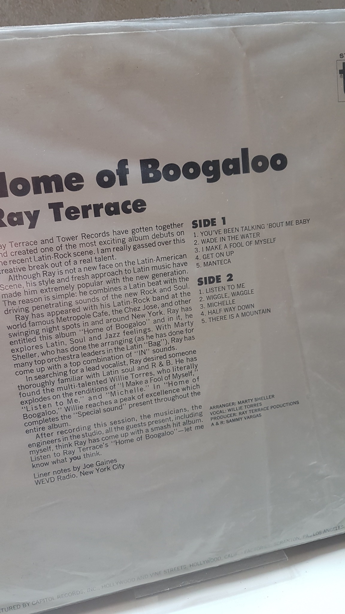 Boogaloo Brothers' Latin soul LPs