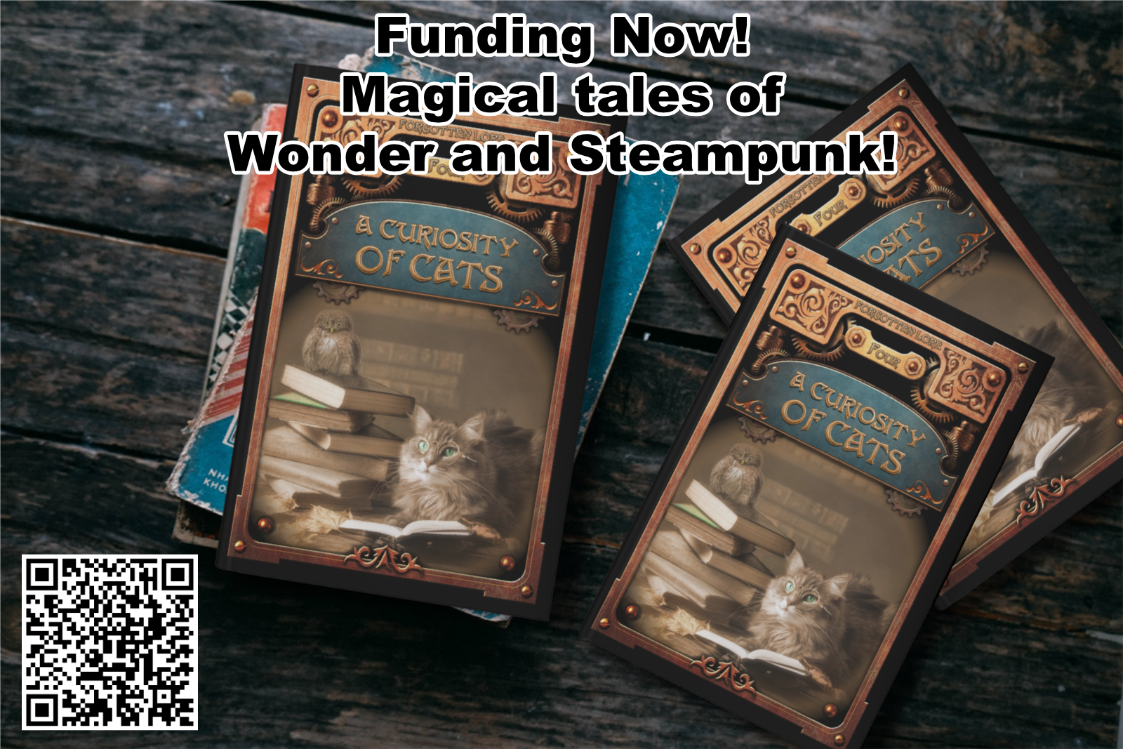 Support steampunk anthology A Curiosity of Cats inspired by Lewis 