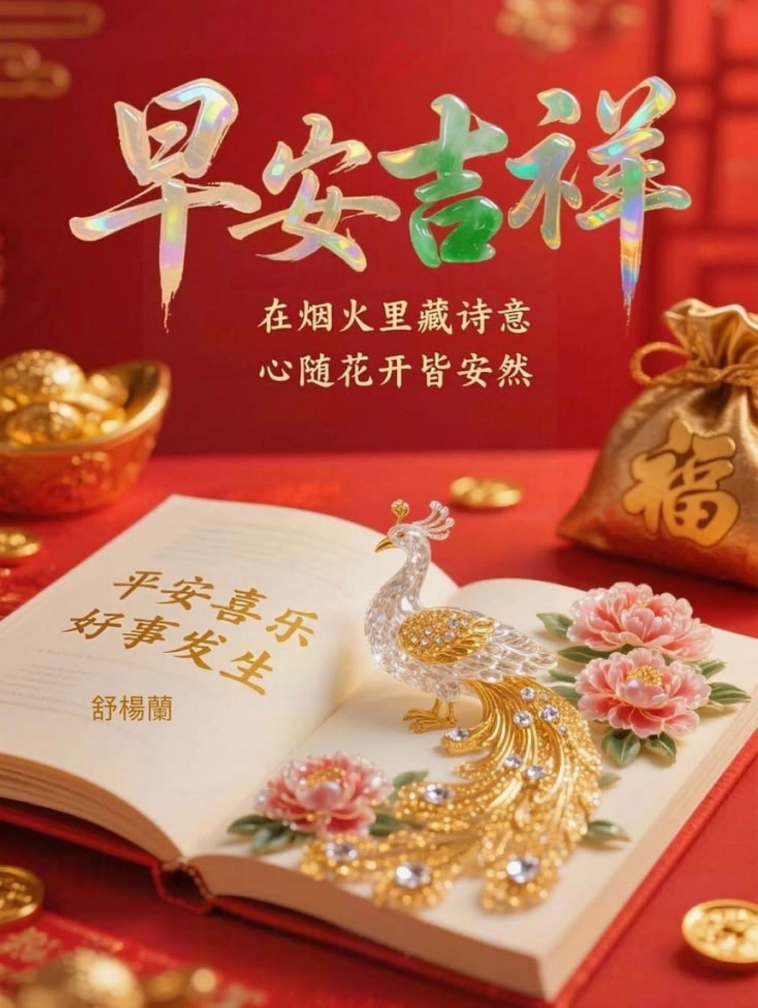 ❤️❤️❤️日安吉祥如意