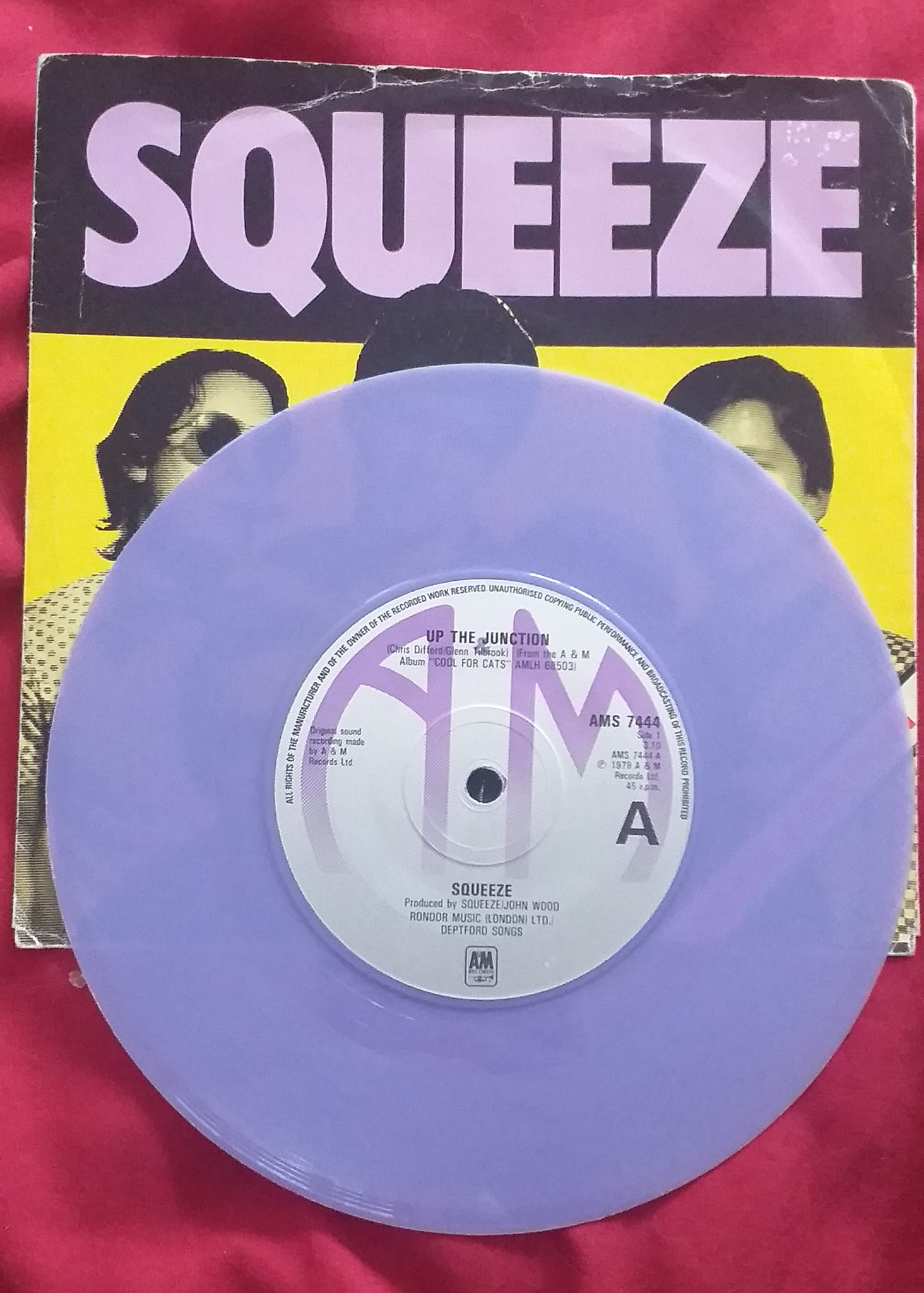 Squeeze - Up The Junction 1979 UK Lilac vinyl