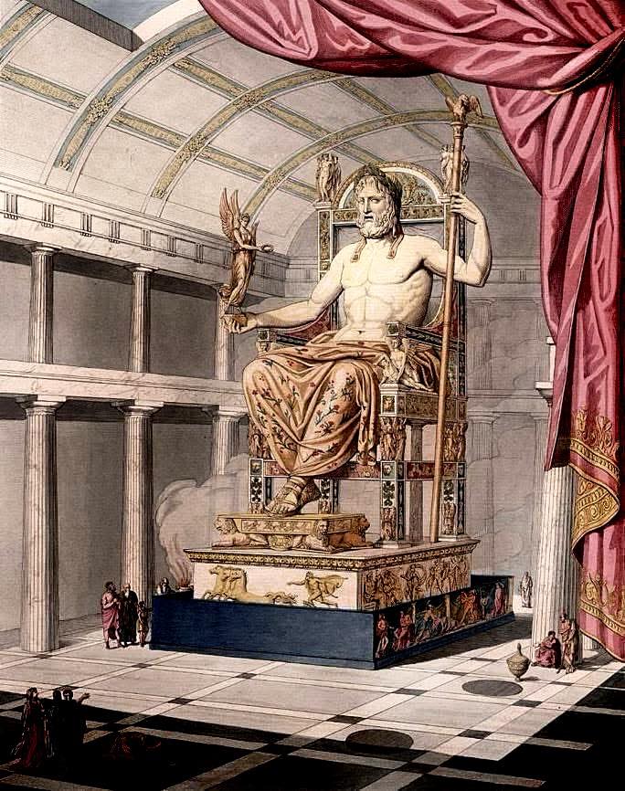 Nikon D7500 photo of ancient Zeus statue