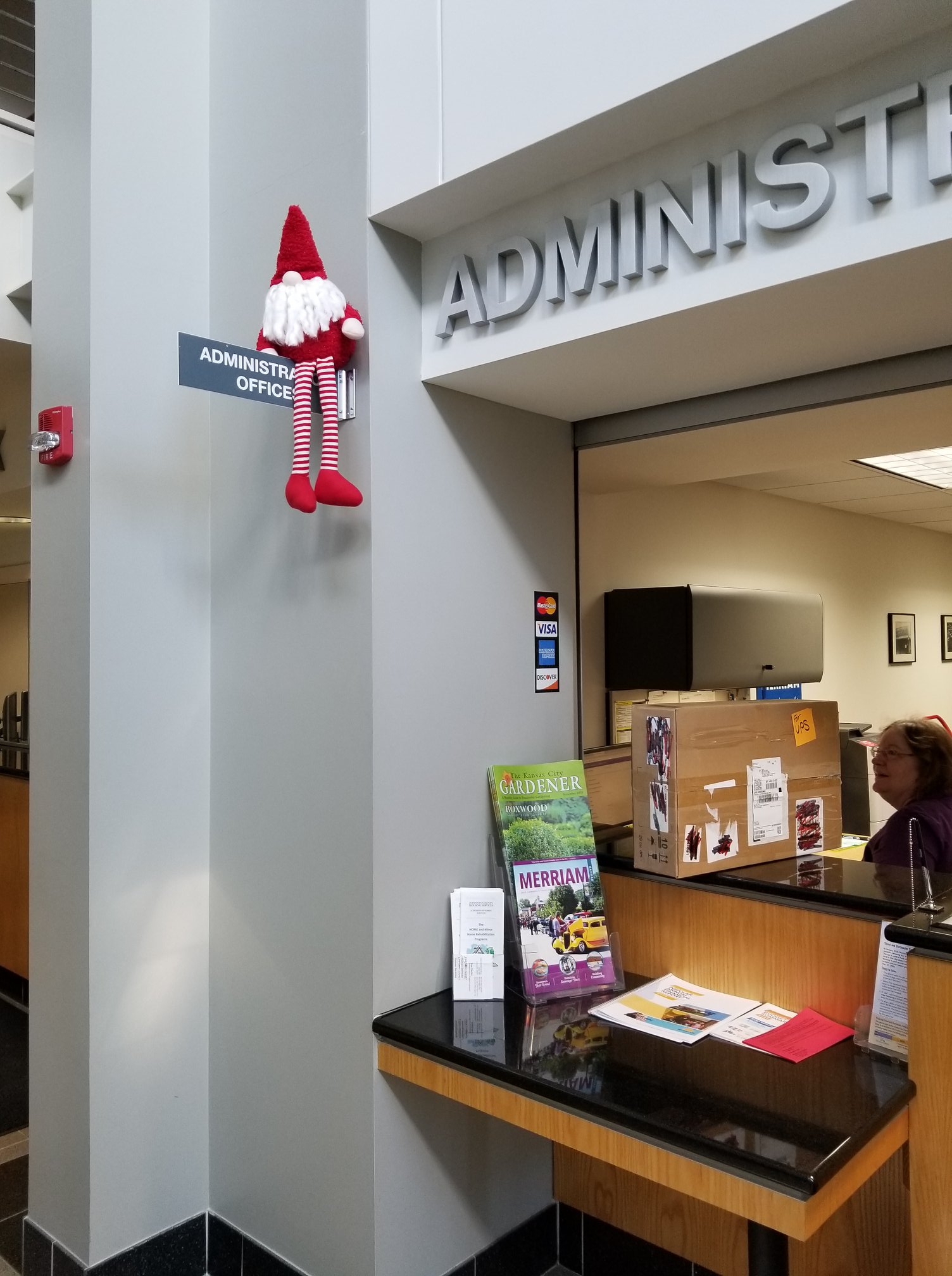 City of Merriam Parks & Recreation Department - Our gnome helper ...