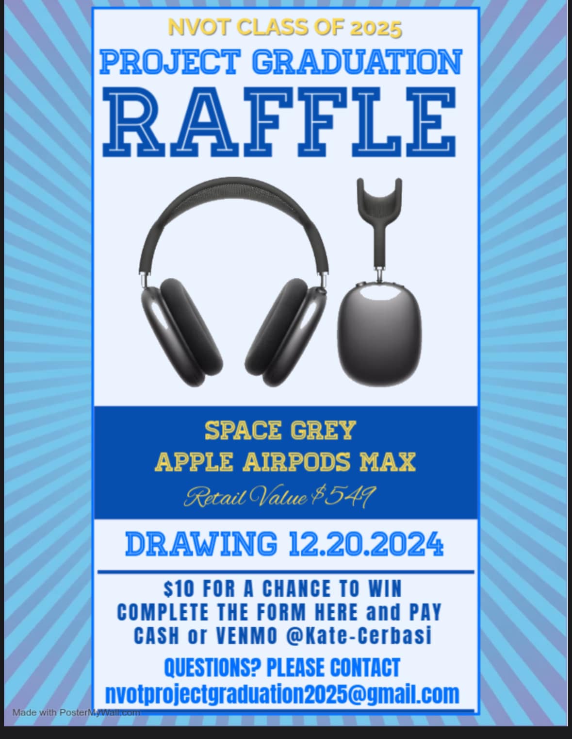 The real 07648ers | Please support NVOT Class of 2025 Project Graduation