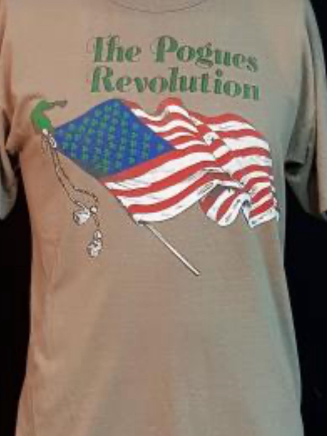 What is your favourite Pogues tour t shirt? 1988 Pogues Revolution 