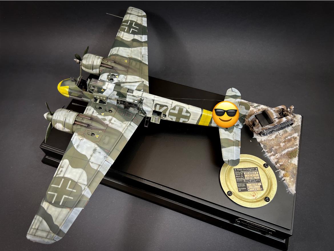 Building the 1/32 Henschel Hs 129 B3 model kit by Zoukei-Mura