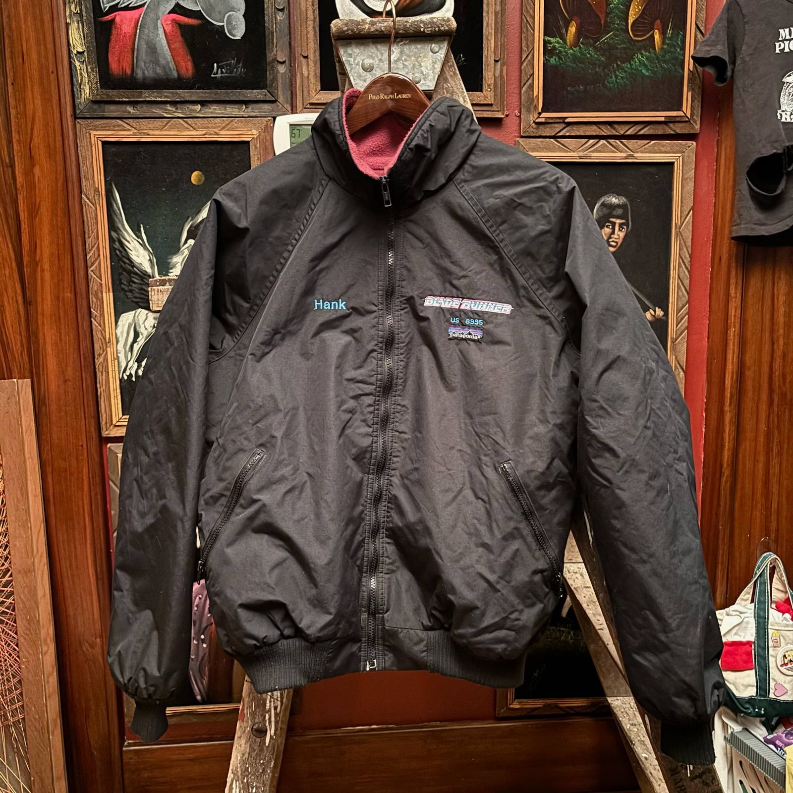 Vintage Patagonia jacket similar to Blade Runner crew jacket