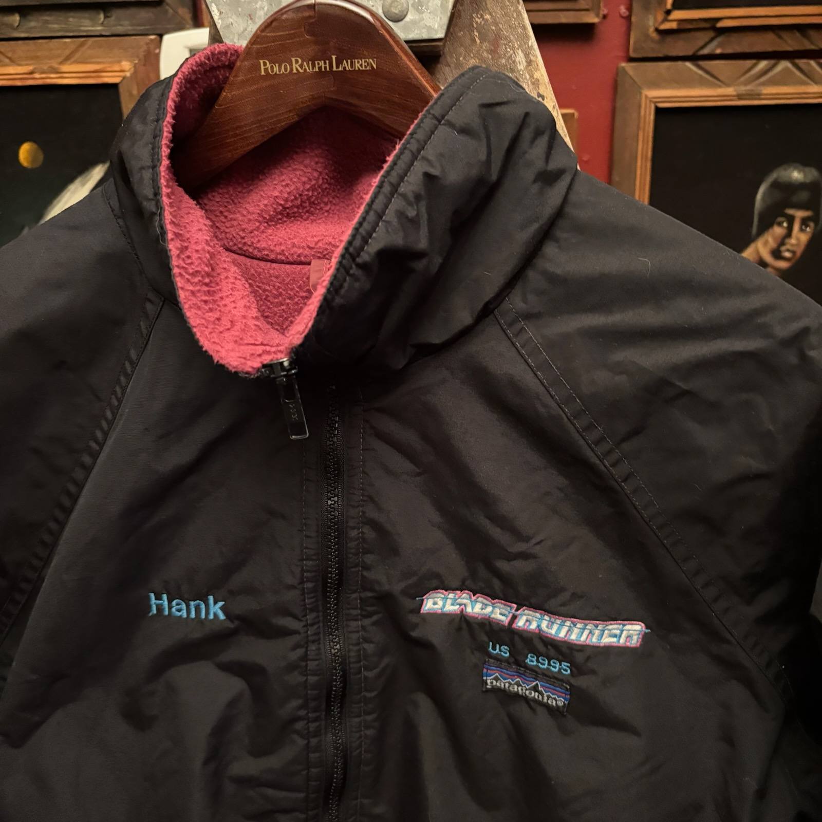 Vintage Patagonia jacket similar to Blade Runner crew jacket