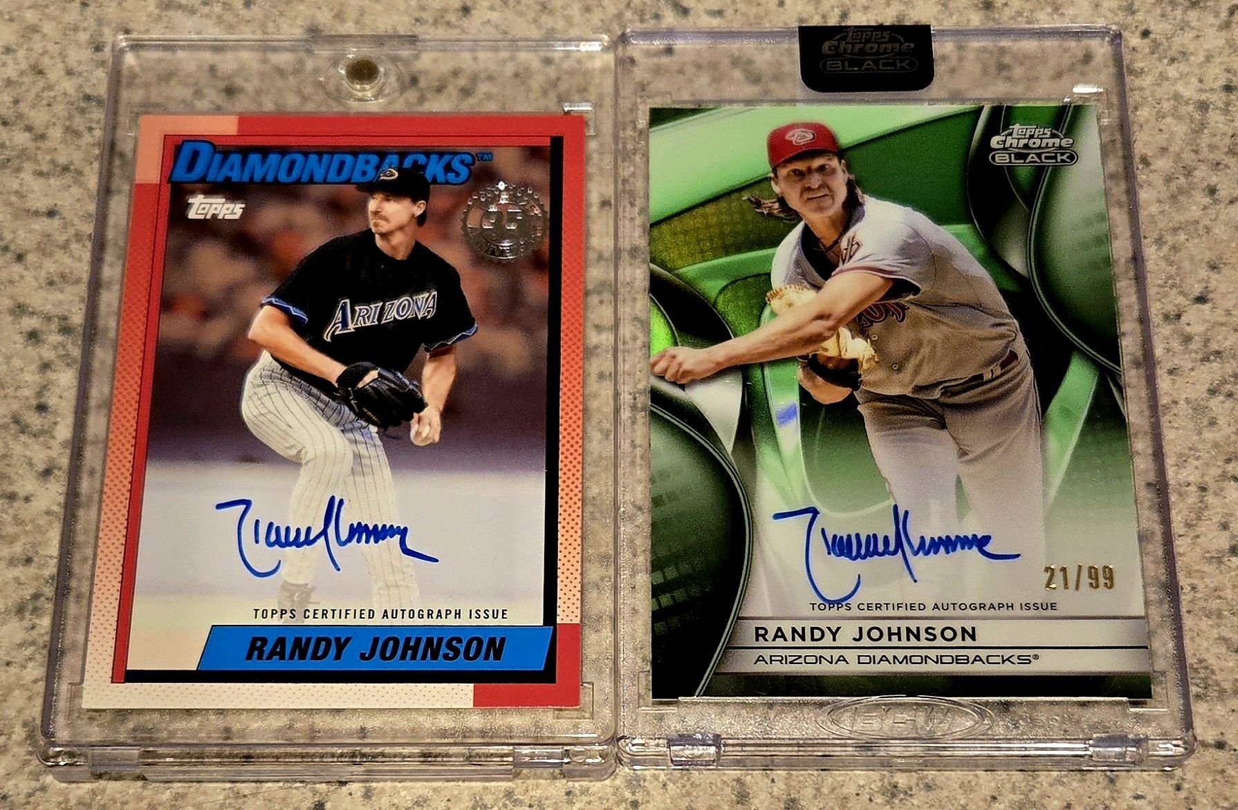 Randy Johnson 1-of-1 trading card sells for record $44