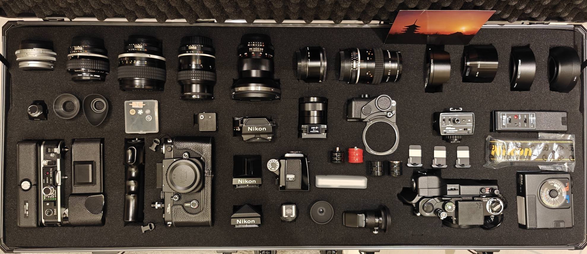 Nikon DS-12 EE aperture control attachment unit arrived