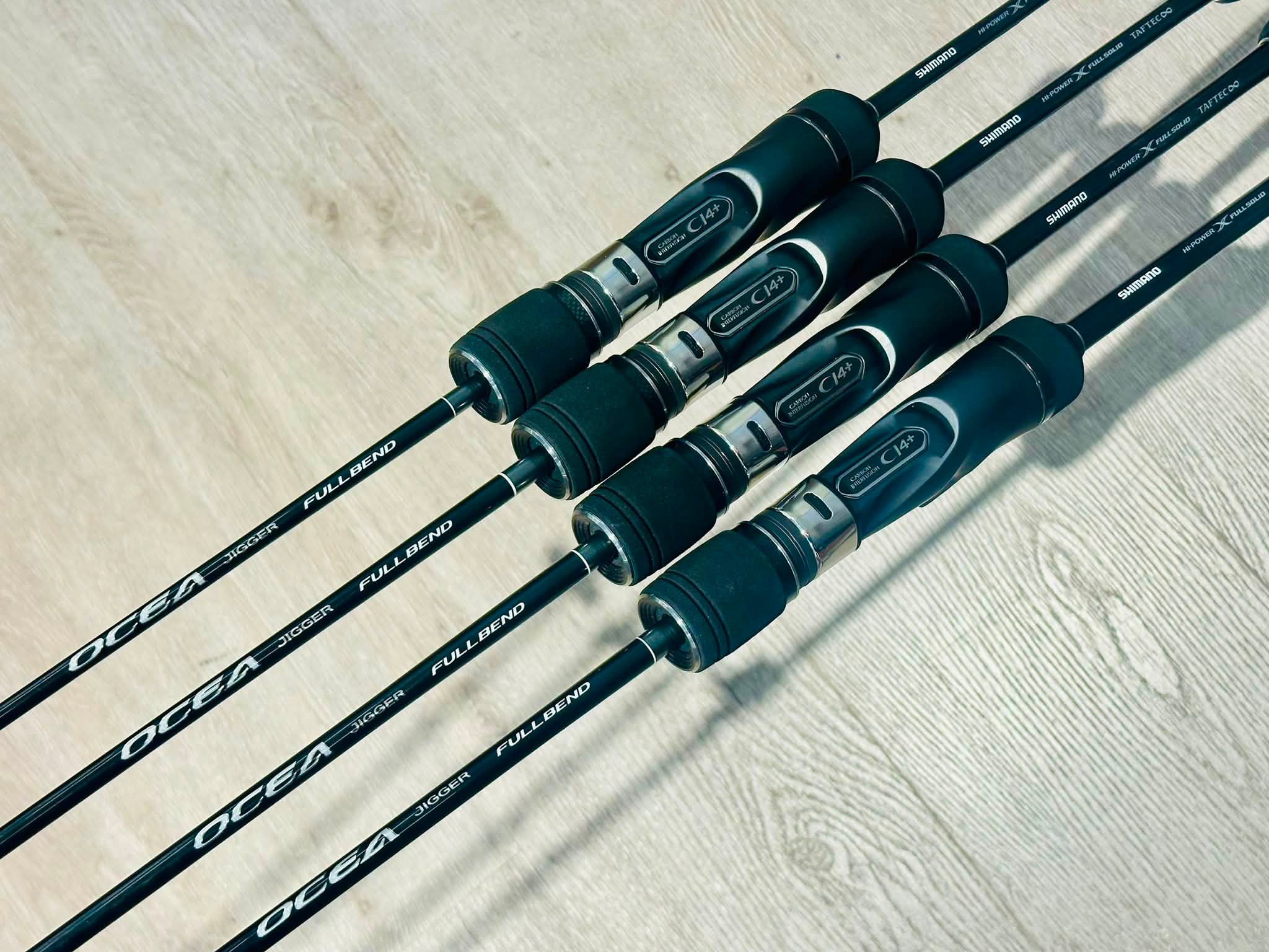 Shimano Ocea Jigger Fullbend Overhead Jigging Rods Now Available