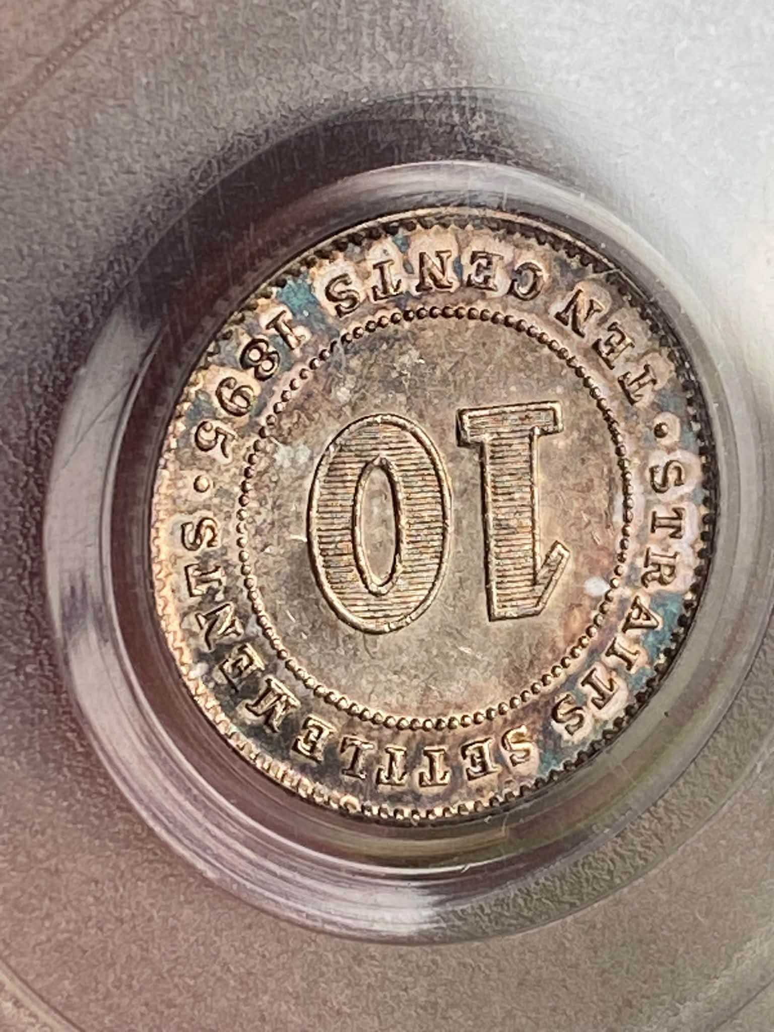 1895 Queen Victoria Silver Coin for Sale - MS62 with Beautiful