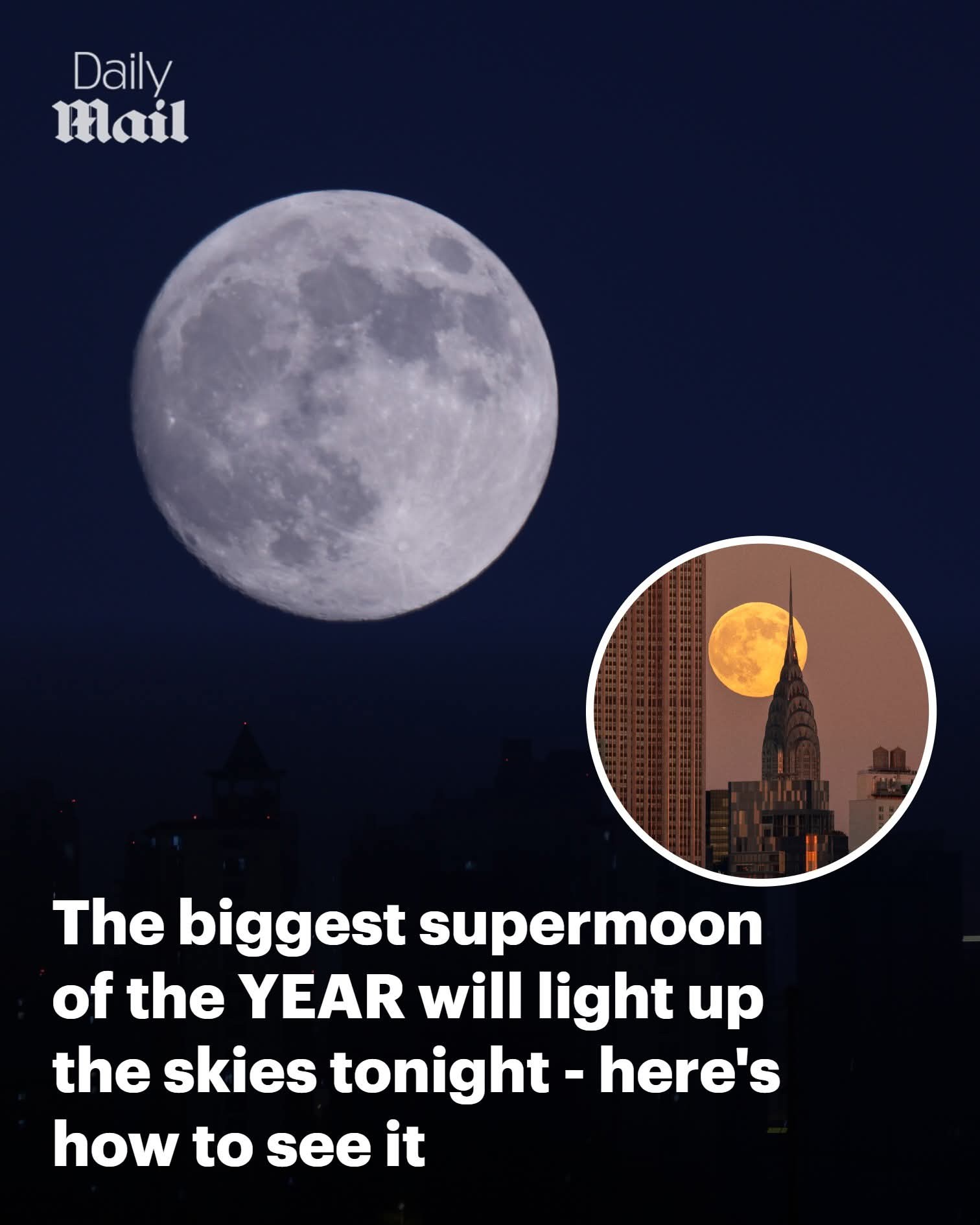 Christina - The biggest supermoon of 2025 is the Beaver Supermoon on ...
