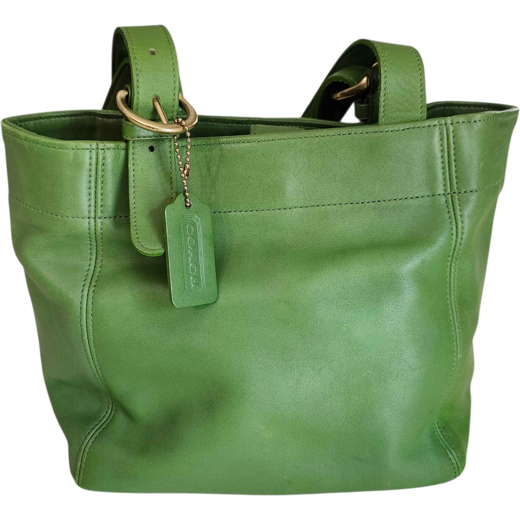 Rare and collectible 90s Coach Waverly Soho 4157 tote in a vibrant 