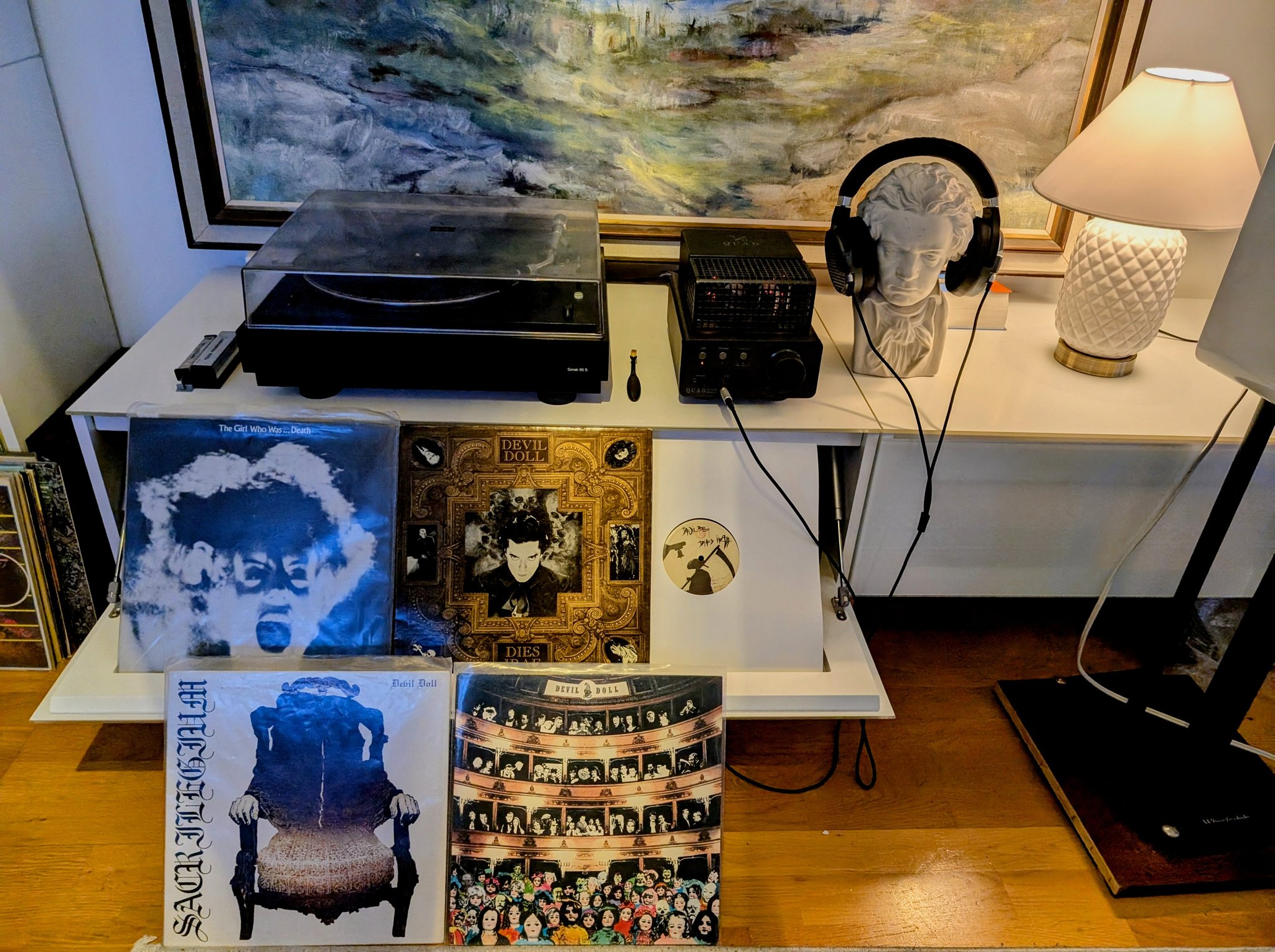 Devil Doll rare vinyl collection