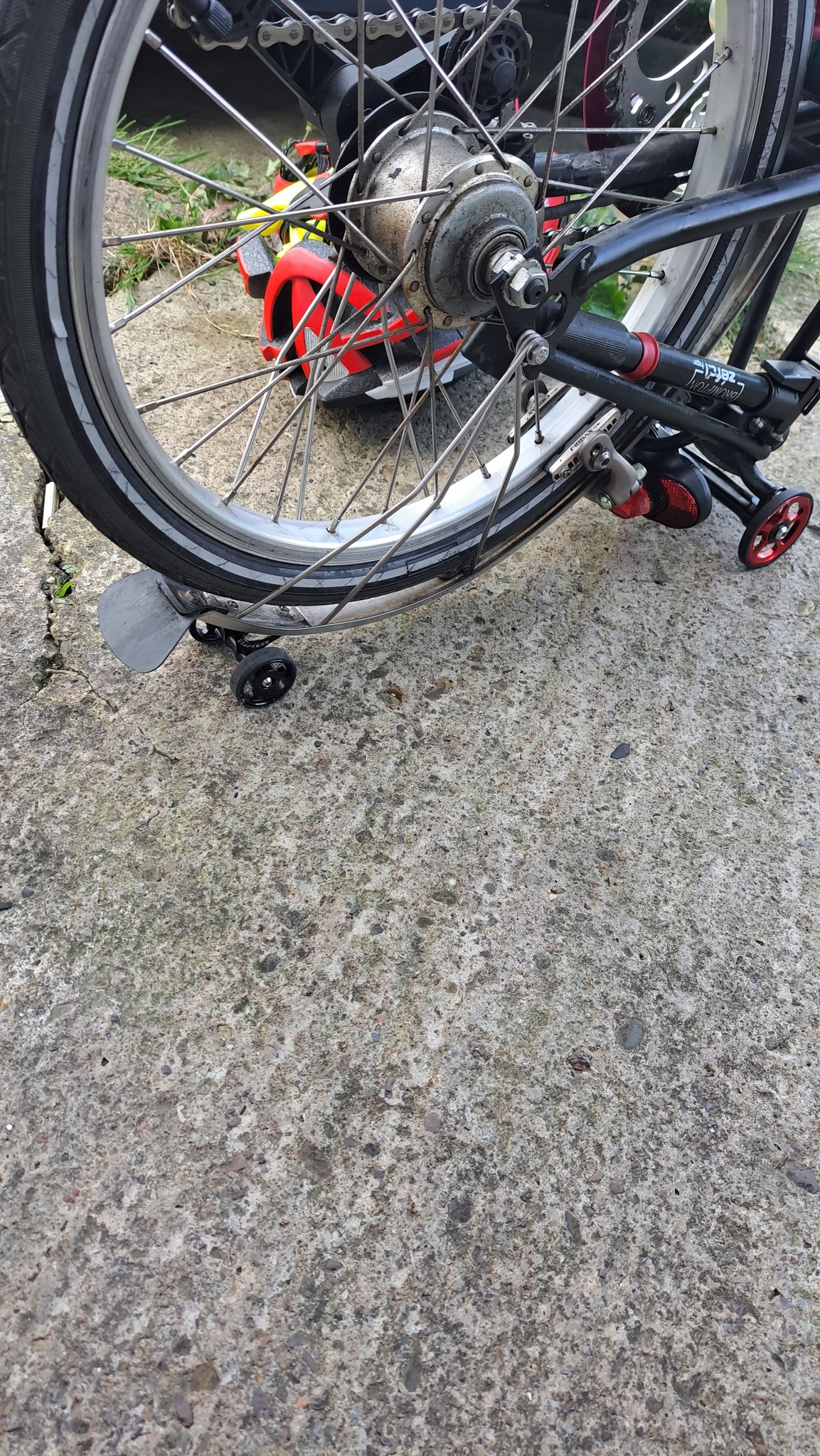 Brompton Easywheel Bewinner Easywheel Double Rear Wheels For Brompton ...