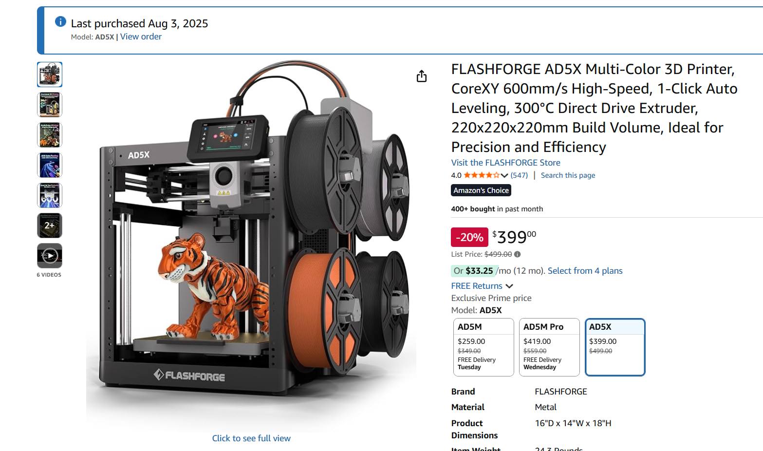 AD5X Flashforge User Group | Has anyone had success setting up ...